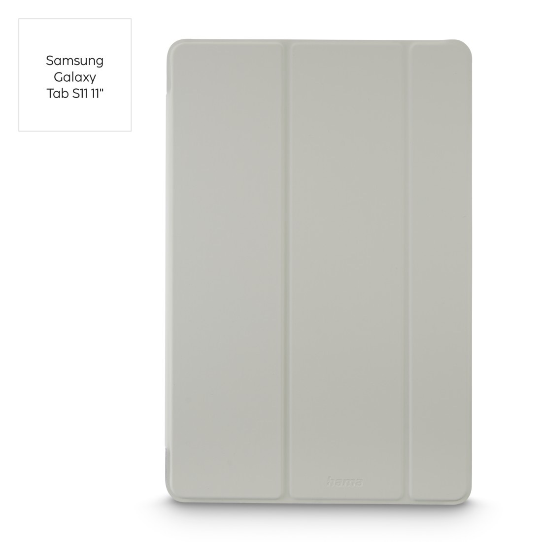 Hama Tablettasche »Tablethülle für Samsung Galaxy Tab S11 11 Zoll« Magnetfunktion, Standfunktion, transparente Rückseite, leicht, robust