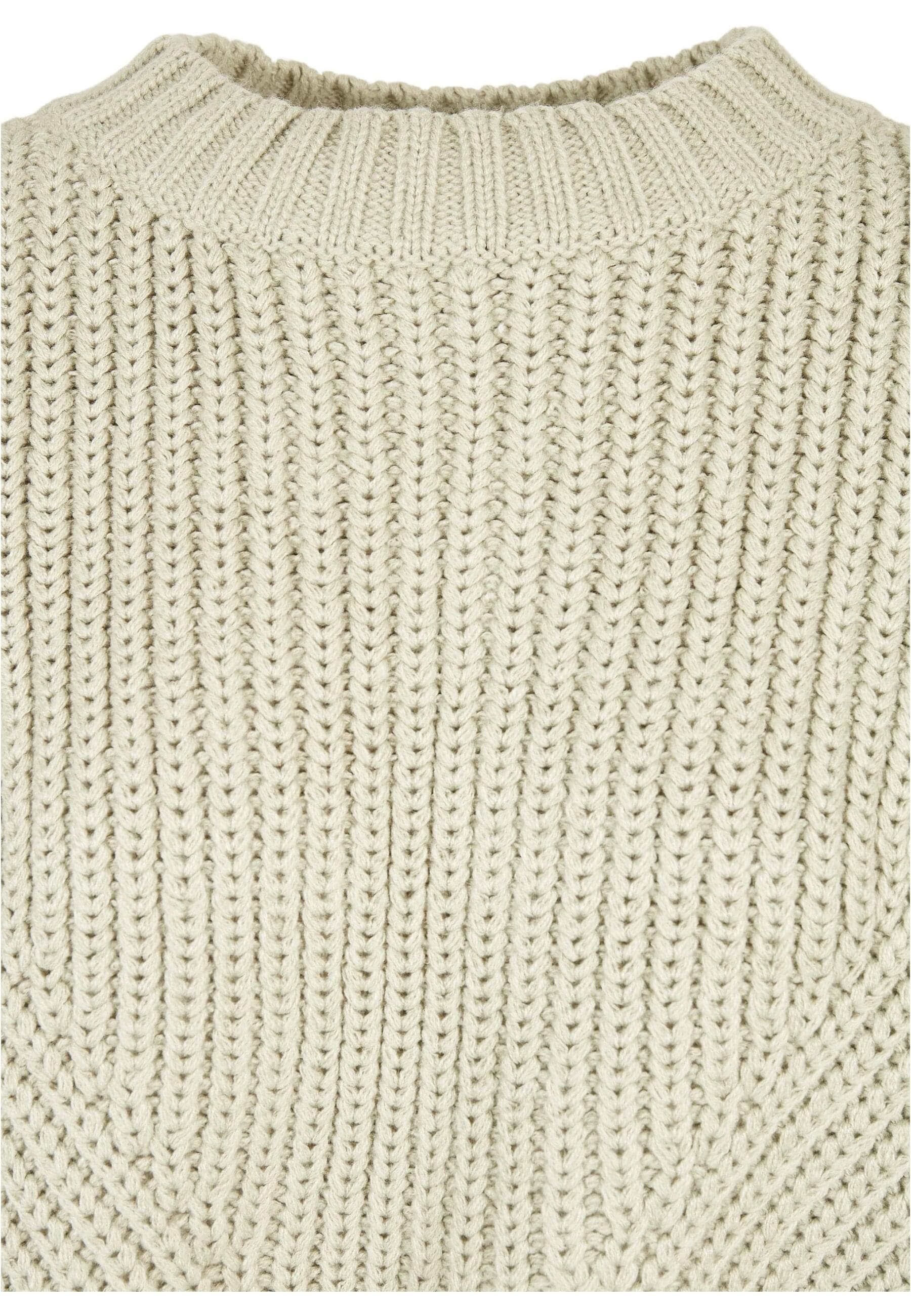 URBAN CLASSICS Rundhalspullover »Urban Classics Damen Ladies Wide Oversize Sweater«, (1 tlg.)