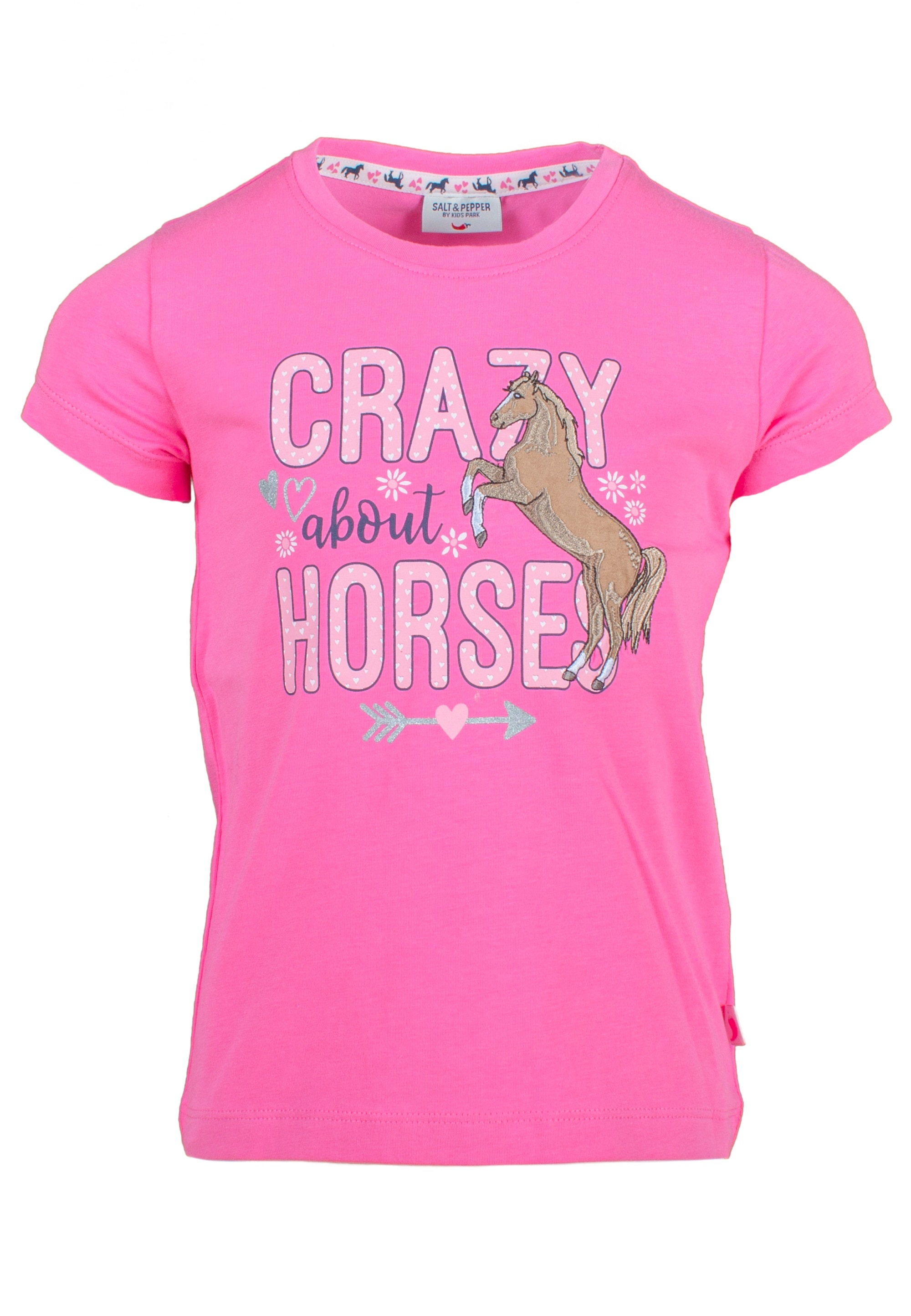 SALT AND PEPPER T-Shirt »Crazy Horses«, (2 tlg.), mit schönen Pferde-Motiven