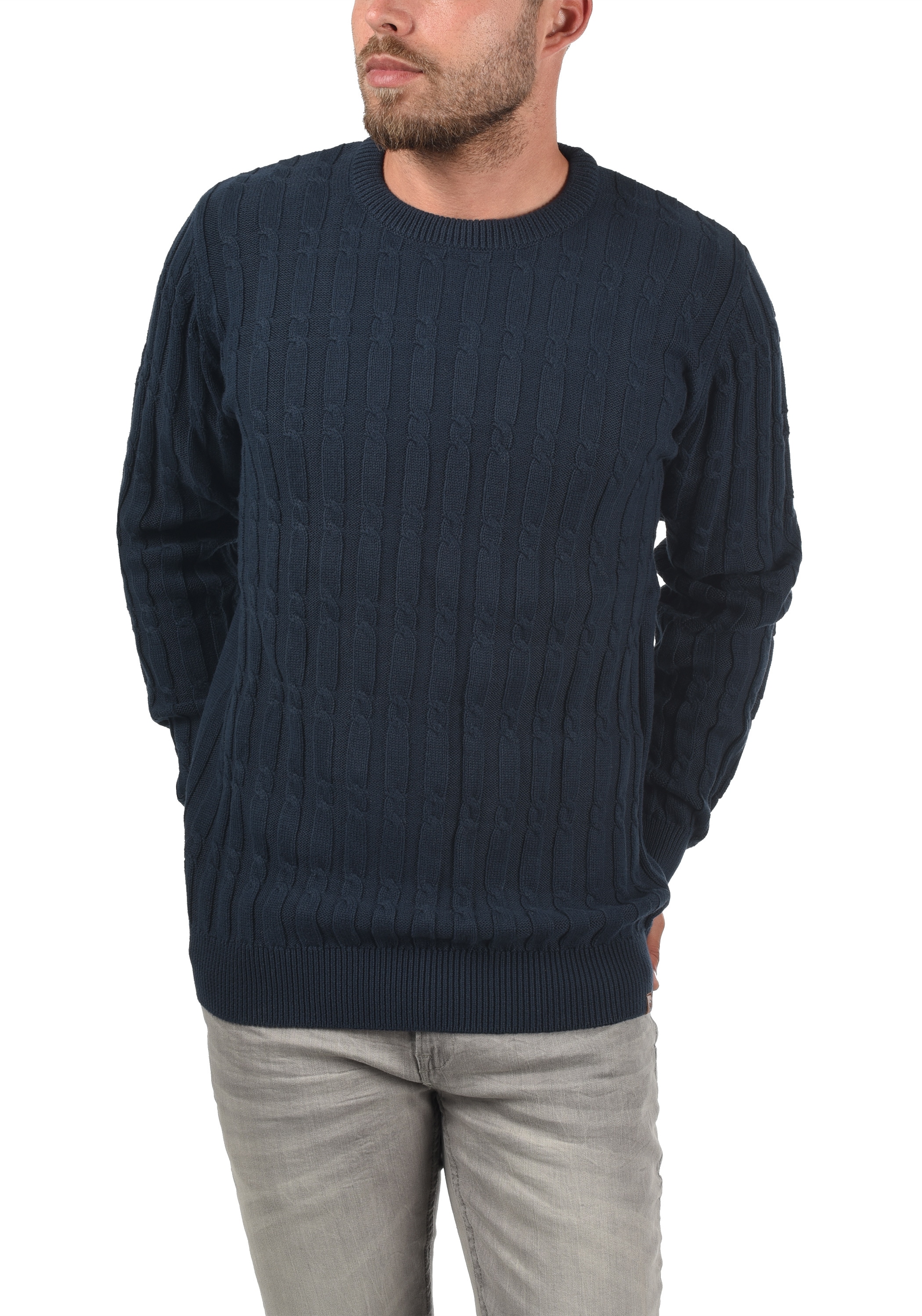 Indicode Strickpullover "Strickpullover IDPauletta" günstig online kaufen