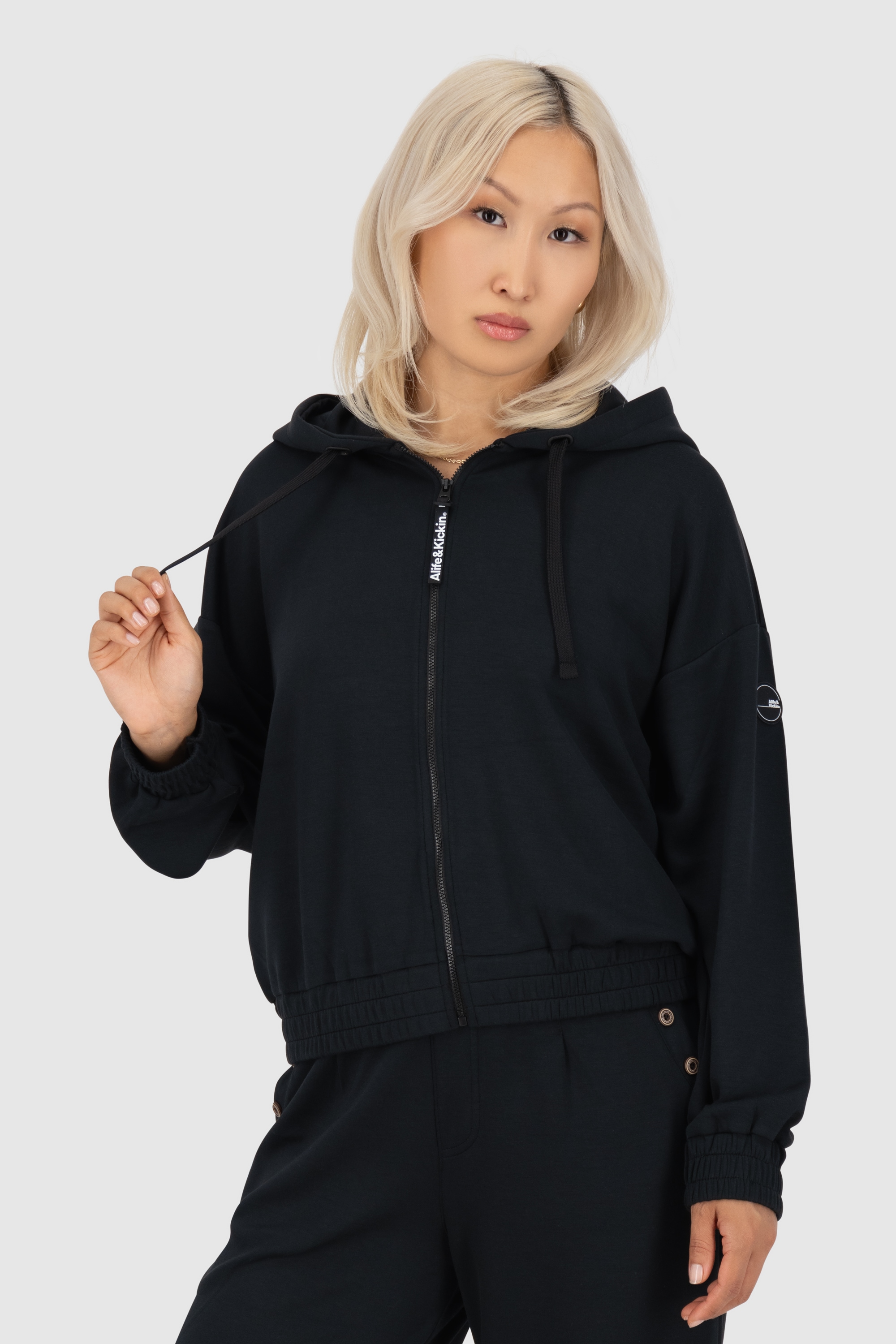Alife & Kickin Kapuzensweatjacke "Damen JanneAK T" günstig online kaufen