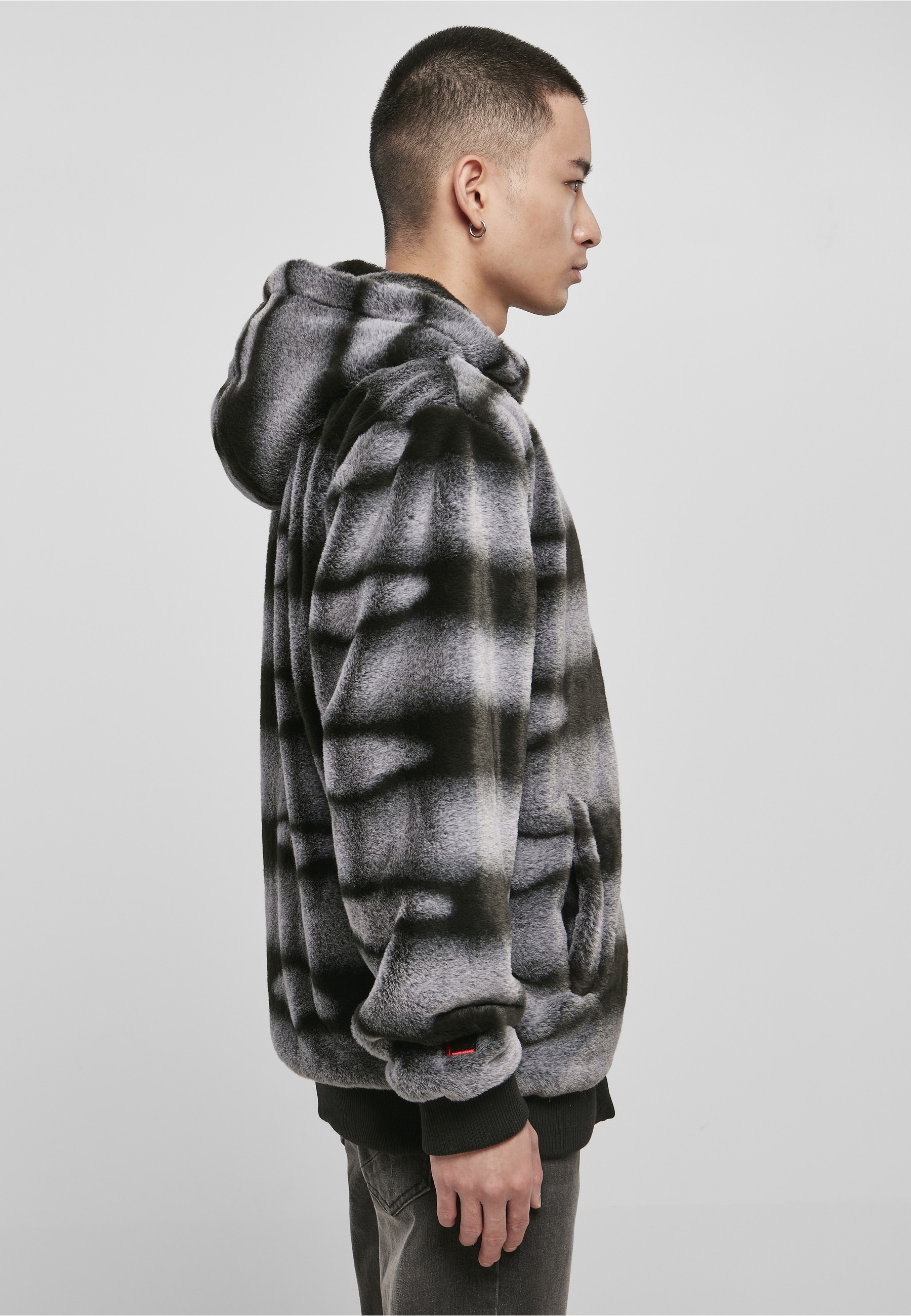 Fubu Funktionsmantel »Fubu Herren FM224-041-1 Corporate Fur Jacket«