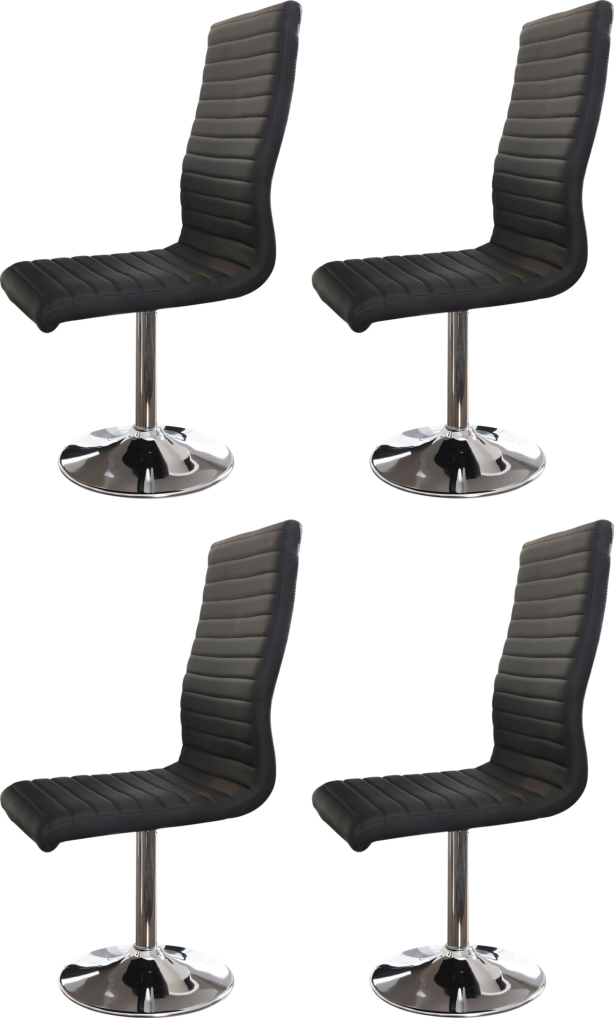 SalesFever Essgruppe "Luton - Stilvoller Esstisch inkl. Stühle" Set, 5 Stk. günstig online kaufen