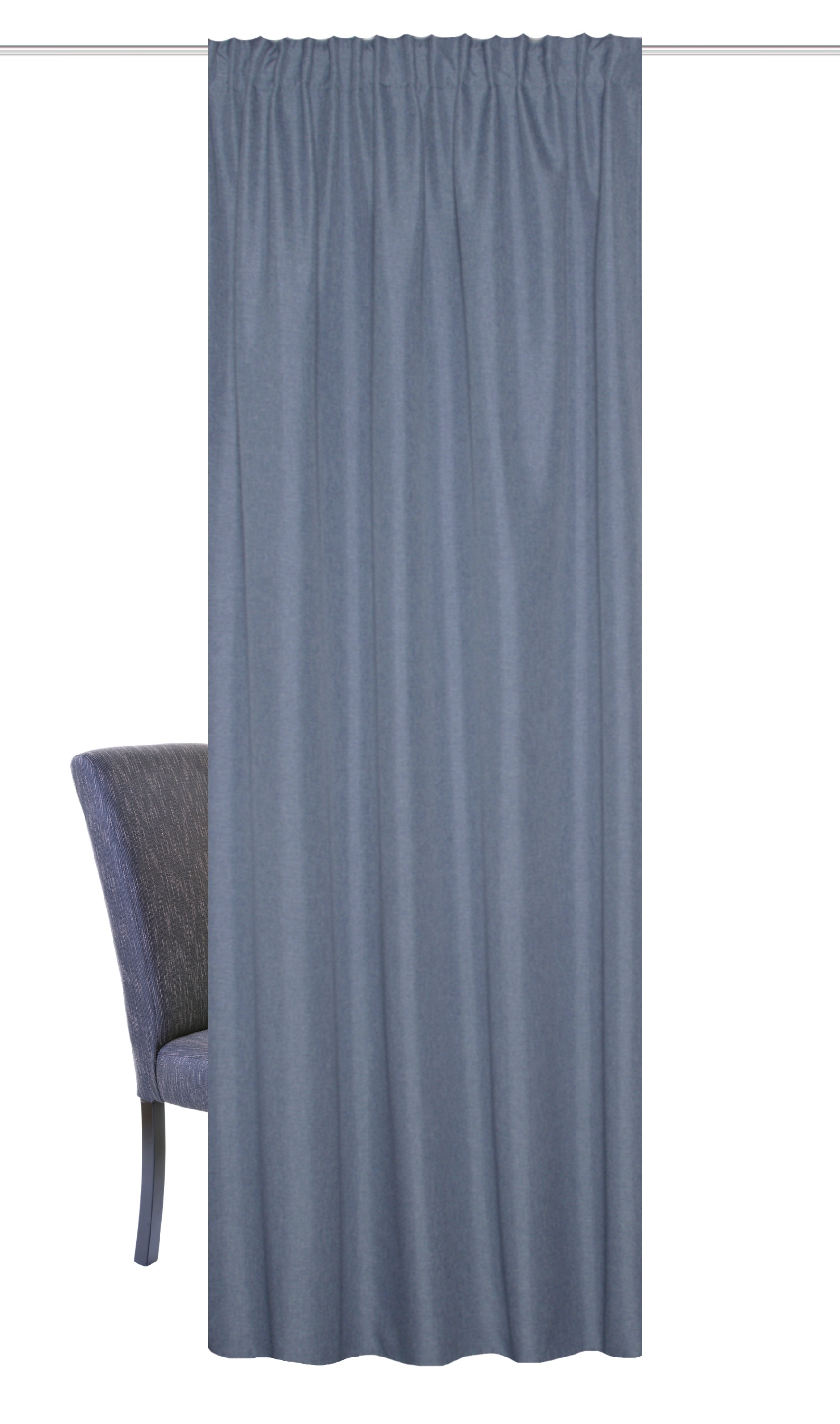 Thumbnail - Home Basics Vorhang "ESKIMO" Multifunktionsband 1 Stk. tlg. Thermostoff Uni ESKIMO