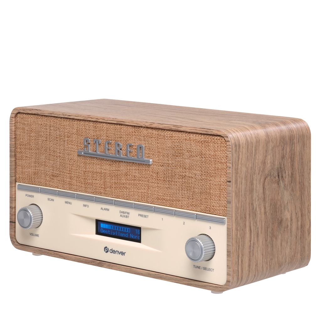 Denver Digitalradio (DAB+) »DAB-36«, (Bluetooth Digitalradio (DAB+) 5 W)