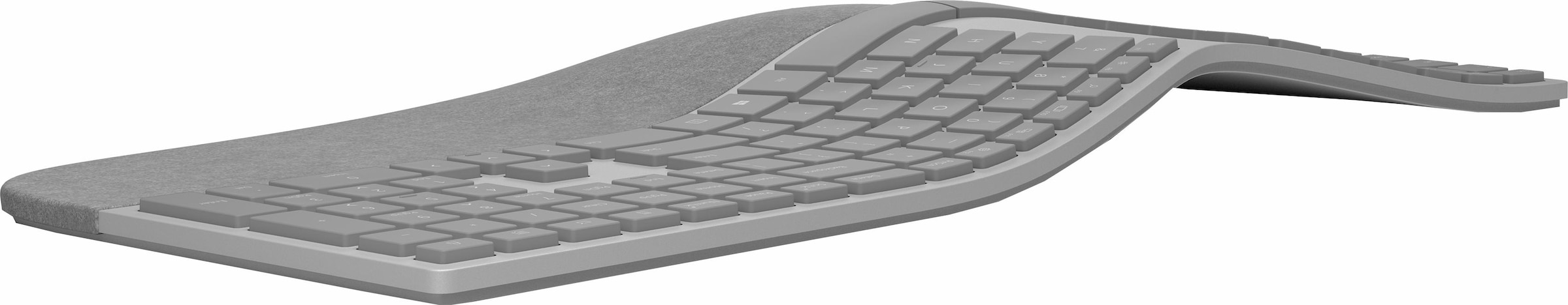 Microsoft ergonomische Tastatur »Surface«, (Handgelenkauflage-ergonomische Form), Alcantara®