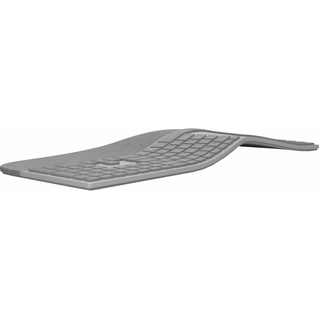 Microsoft ergonomische Tastatur »Surface«, (Handgelenkauflage-ergonomische Form), Alcantara®