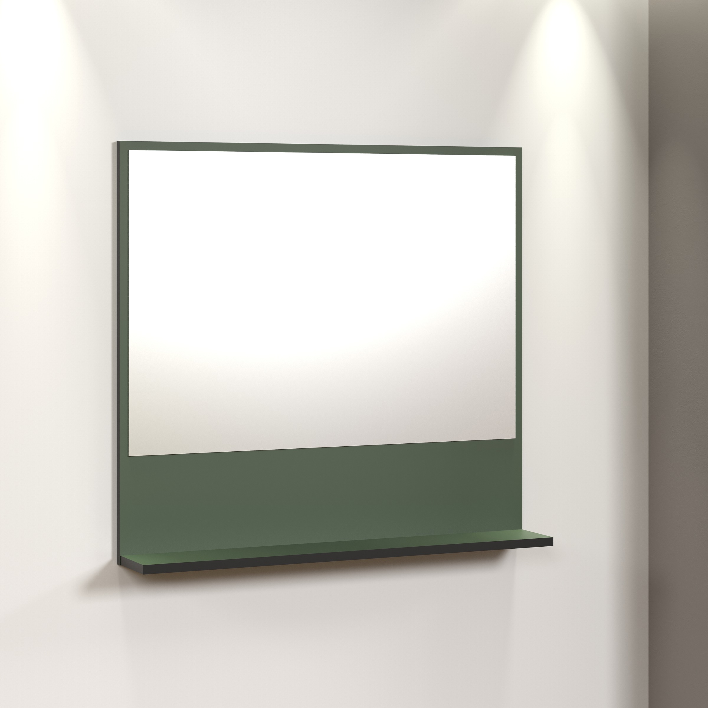 welltime Badspiegel "Amrum", (1 St.), Eleganter Badezimmerspiegel mit Ablag günstig online kaufen