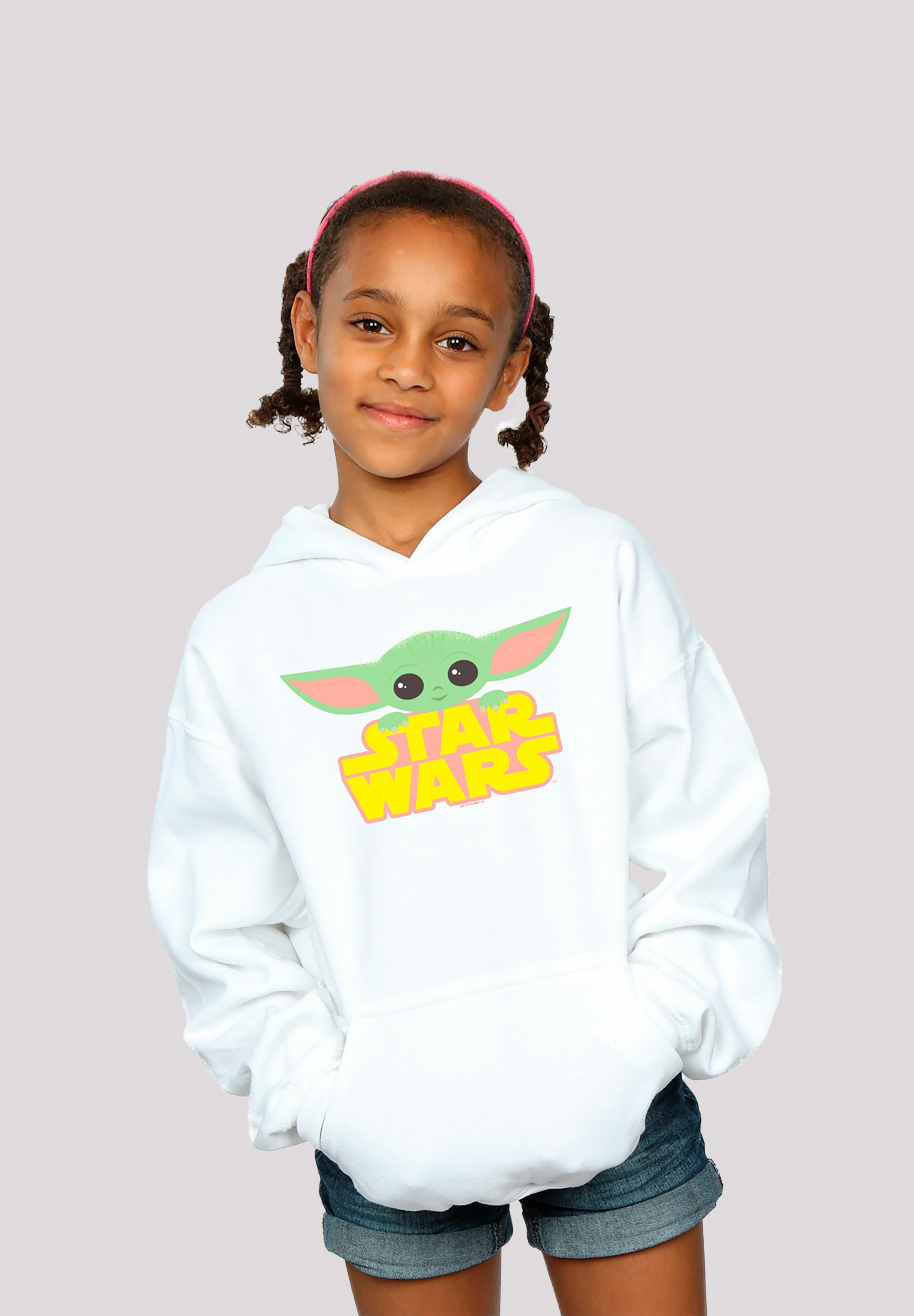 F4NT4STIC Kapuzenpullover »Star Wars The Print Krieg Logo Wars | BAUR Yoda Sterne«, online Mandalorian Star der bestellen