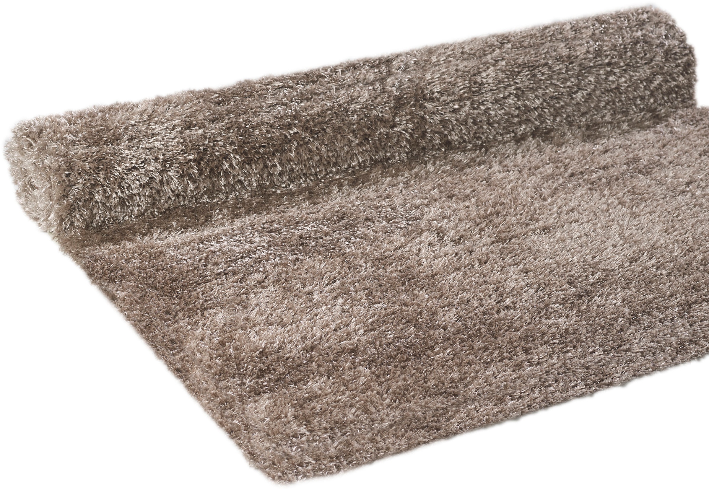 my home Hochflor-Teppich »Senara«, rechteckig, 50 mm Höhe, Läufer, weich, Shaggy, uni, idealer Teppich Wohnzimmer, Schlafzimmer