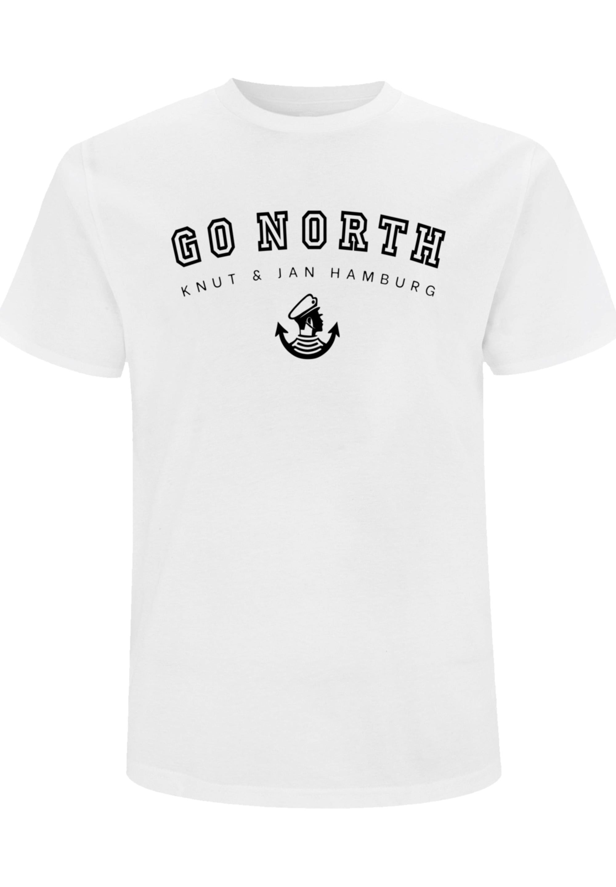 F4NT4STIC T-Shirt »Go North«, Print