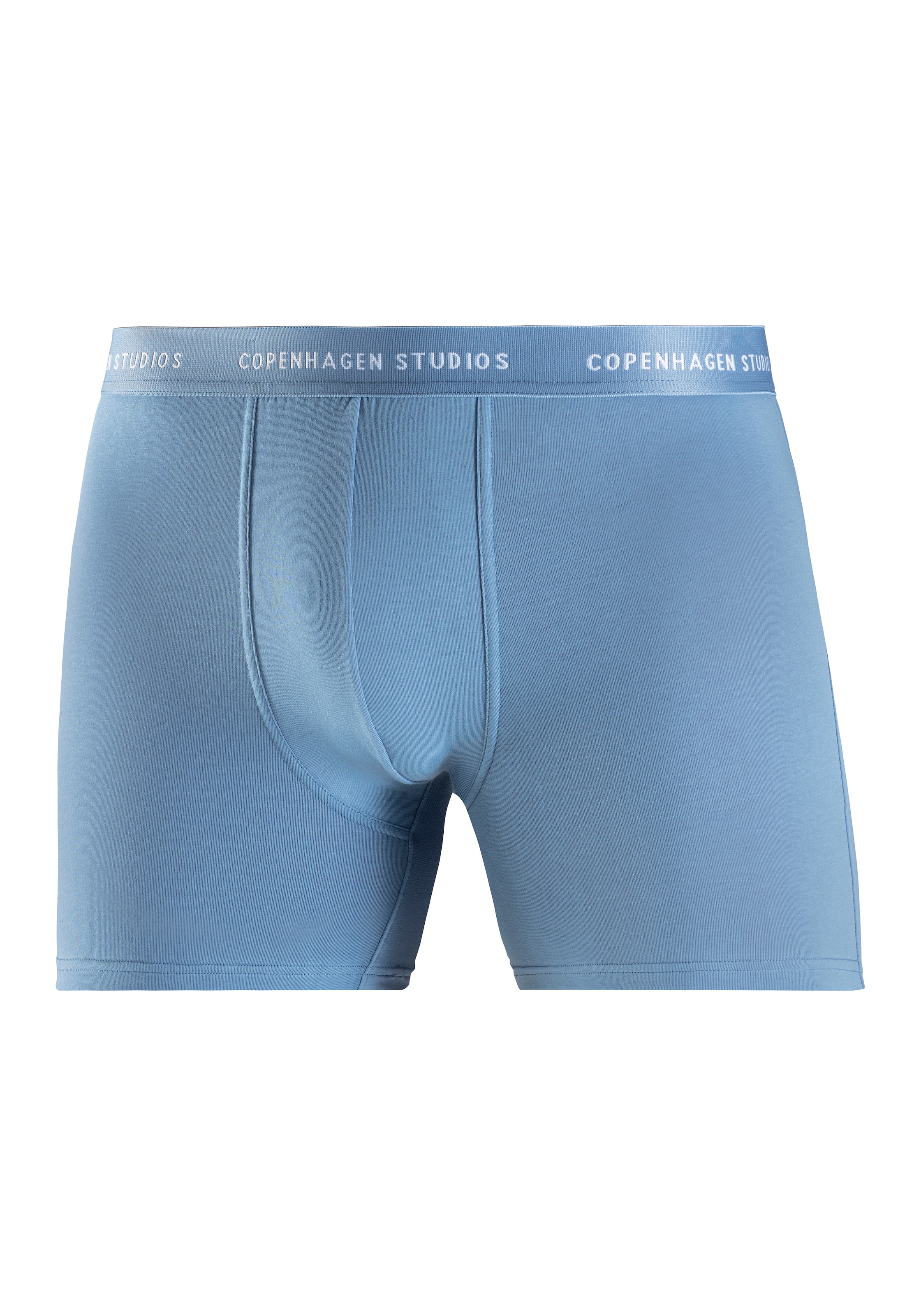 Copenhagen Studios Boxer »Boxershorts für Herren«, (3 St.), mit längerem Bein und Logobund