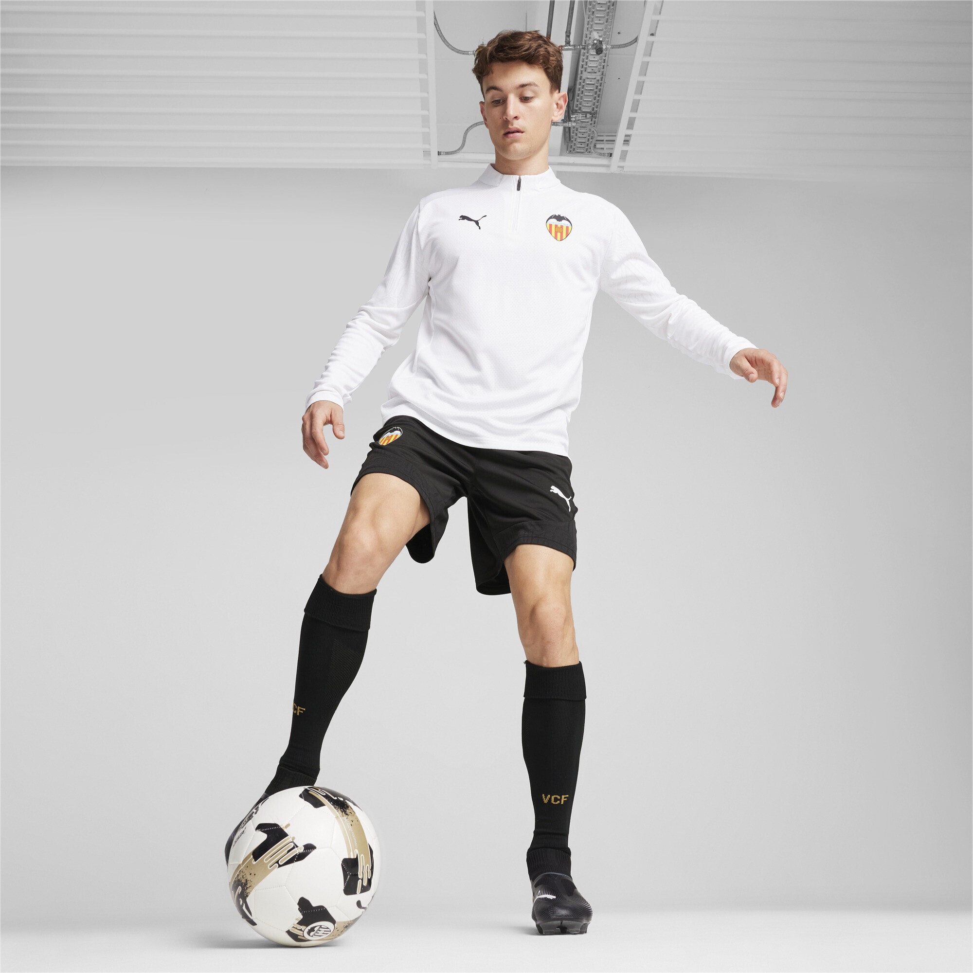 PUMA T-Shirt »Valencia CF Trainingsoberteil Herren«