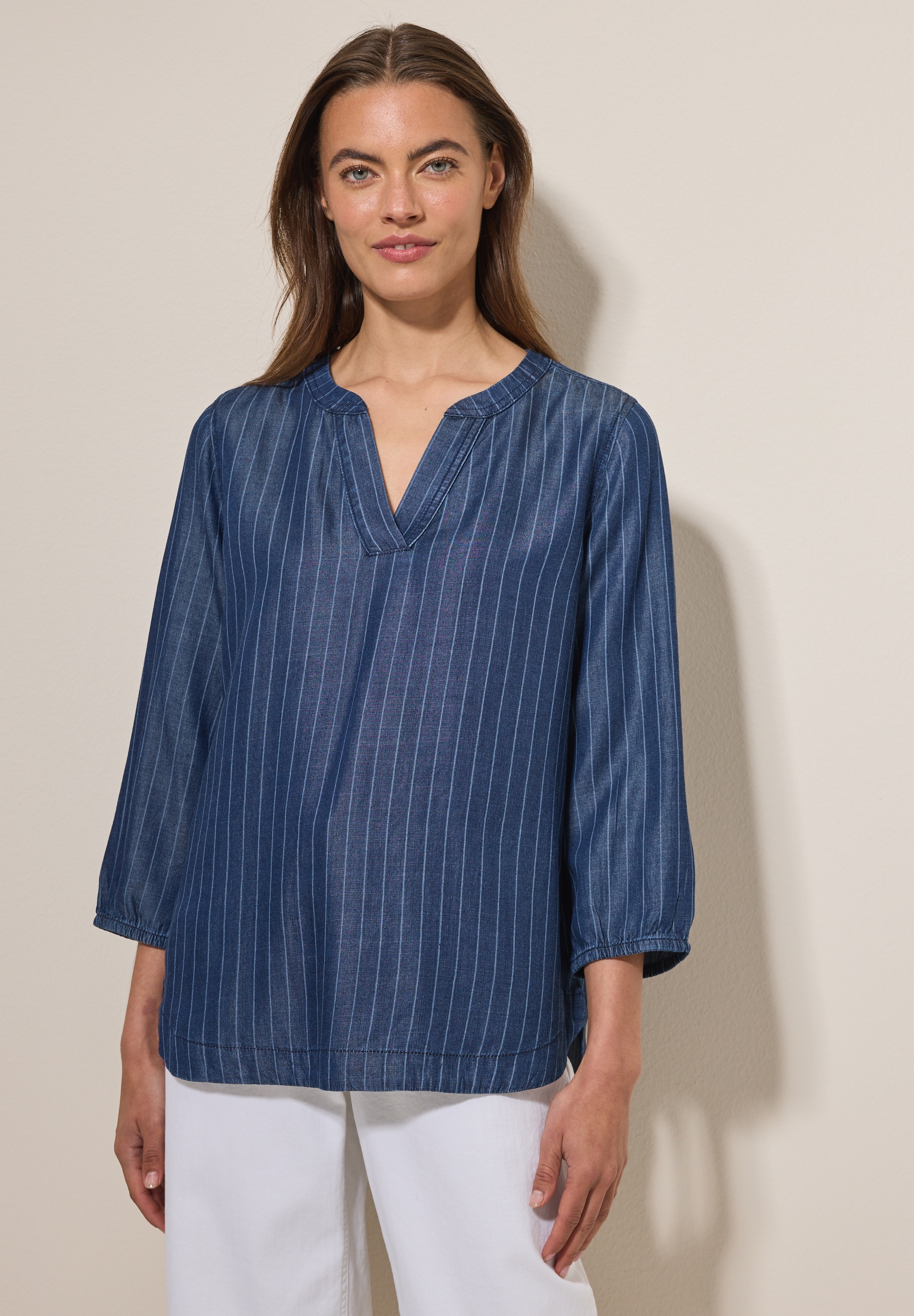 Cecil Jeansbluse, mit 3/4 Ärmeln günstig online kaufen