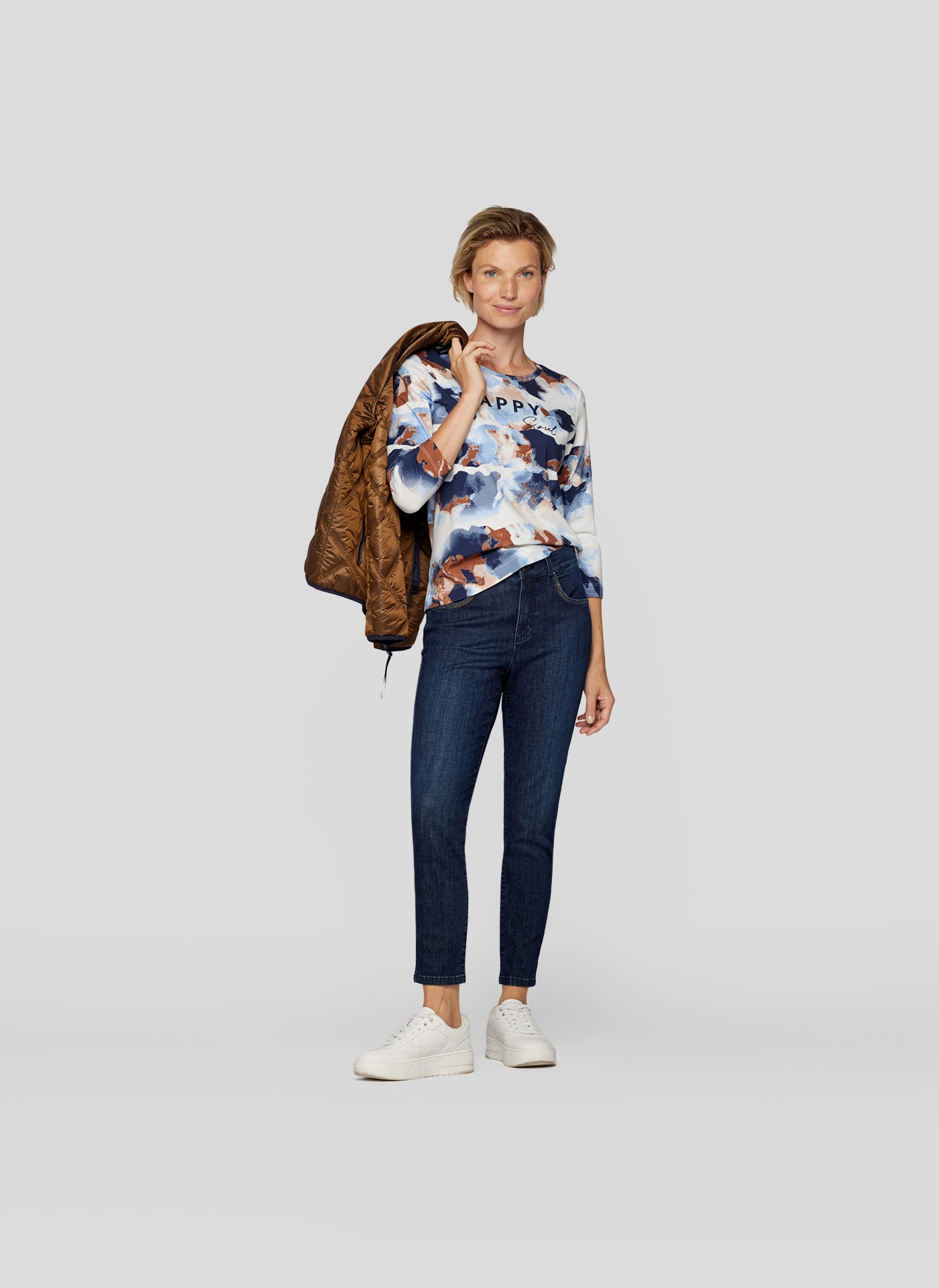 Rabe Print-Shirt »Rabe Happy Soul Shirt – Farbtupfer für jeden Tag«