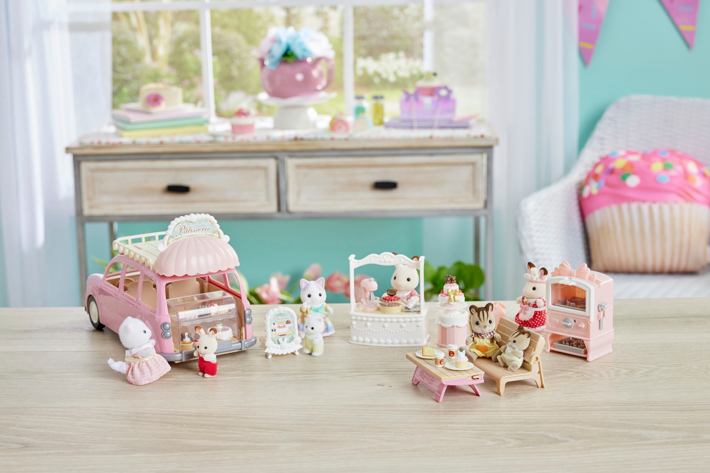 Sylvanian Families Spielwelt »Dorfkonditorei für Starter Haus (5807)«