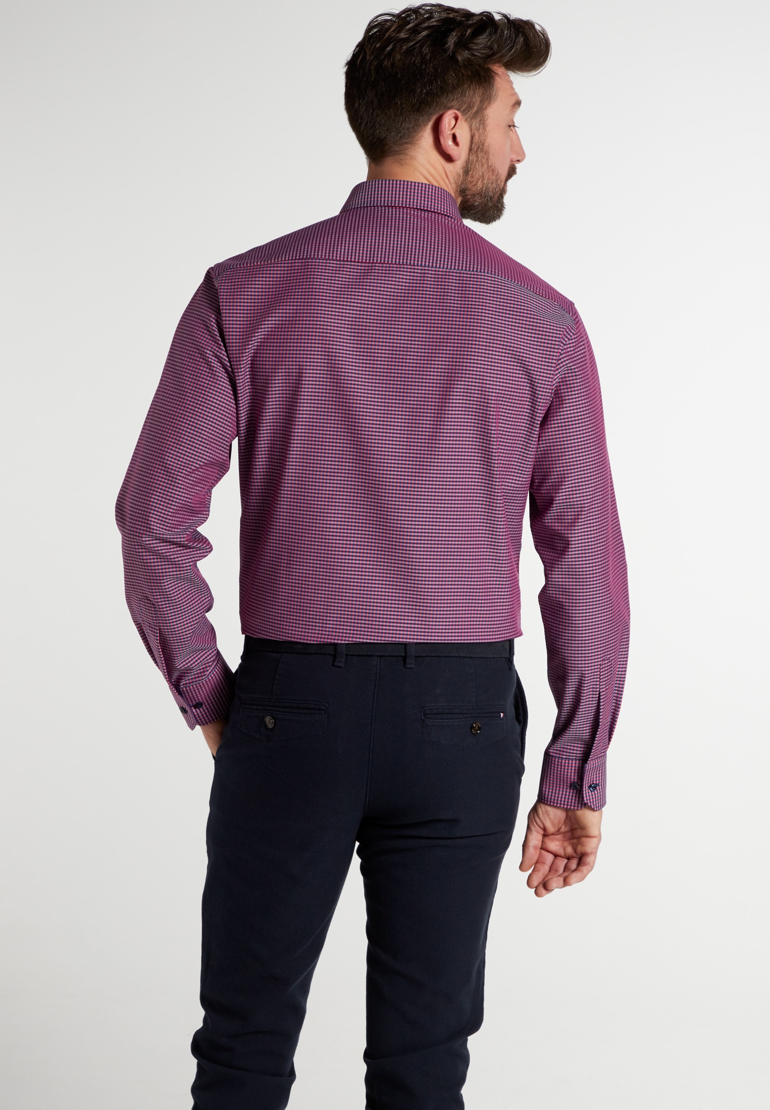 Eterna Langarmhemd "MODERN FIT", NON IRON (bügelfrei) günstig online kaufen