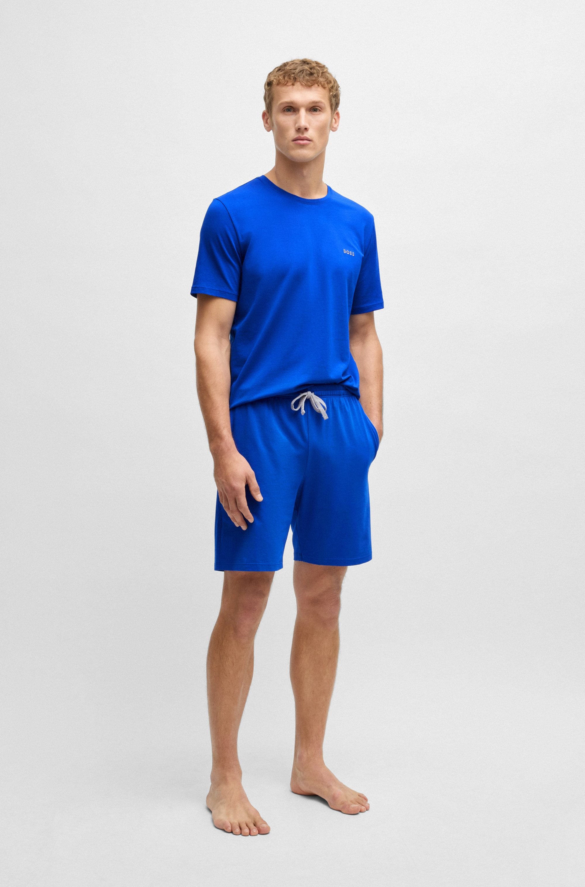 BOSS T-Shirt »Mix&Match T-Shirt R«, mit Logostickerei