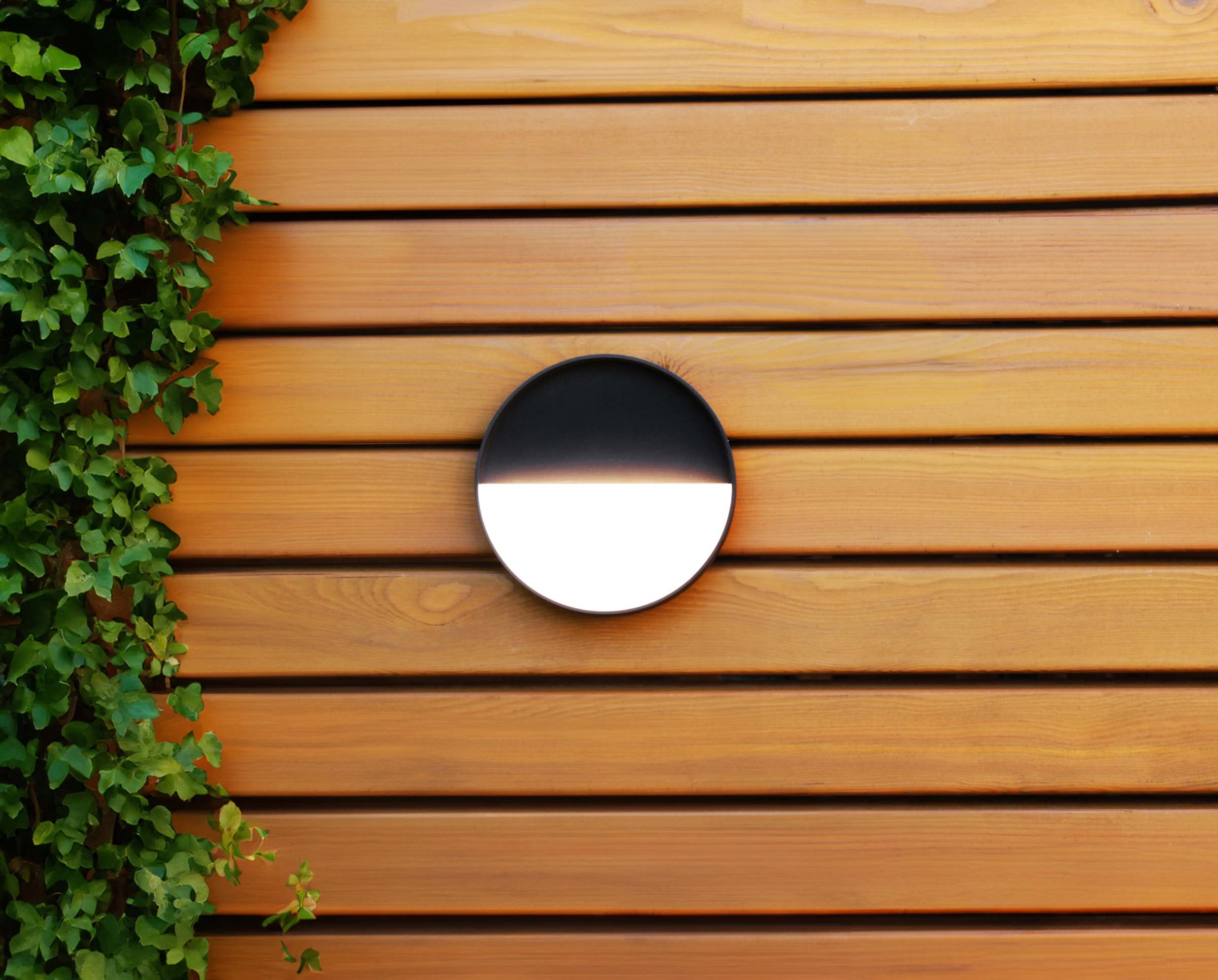 ECO-LIGHT LED Außen-Wandleuchte »LED-Wandleuchte MEG anthrazit«, 1 flammig, Leuchtmittel LED-Board | LED fest integriert, Akku-Licht für Innen & Außen