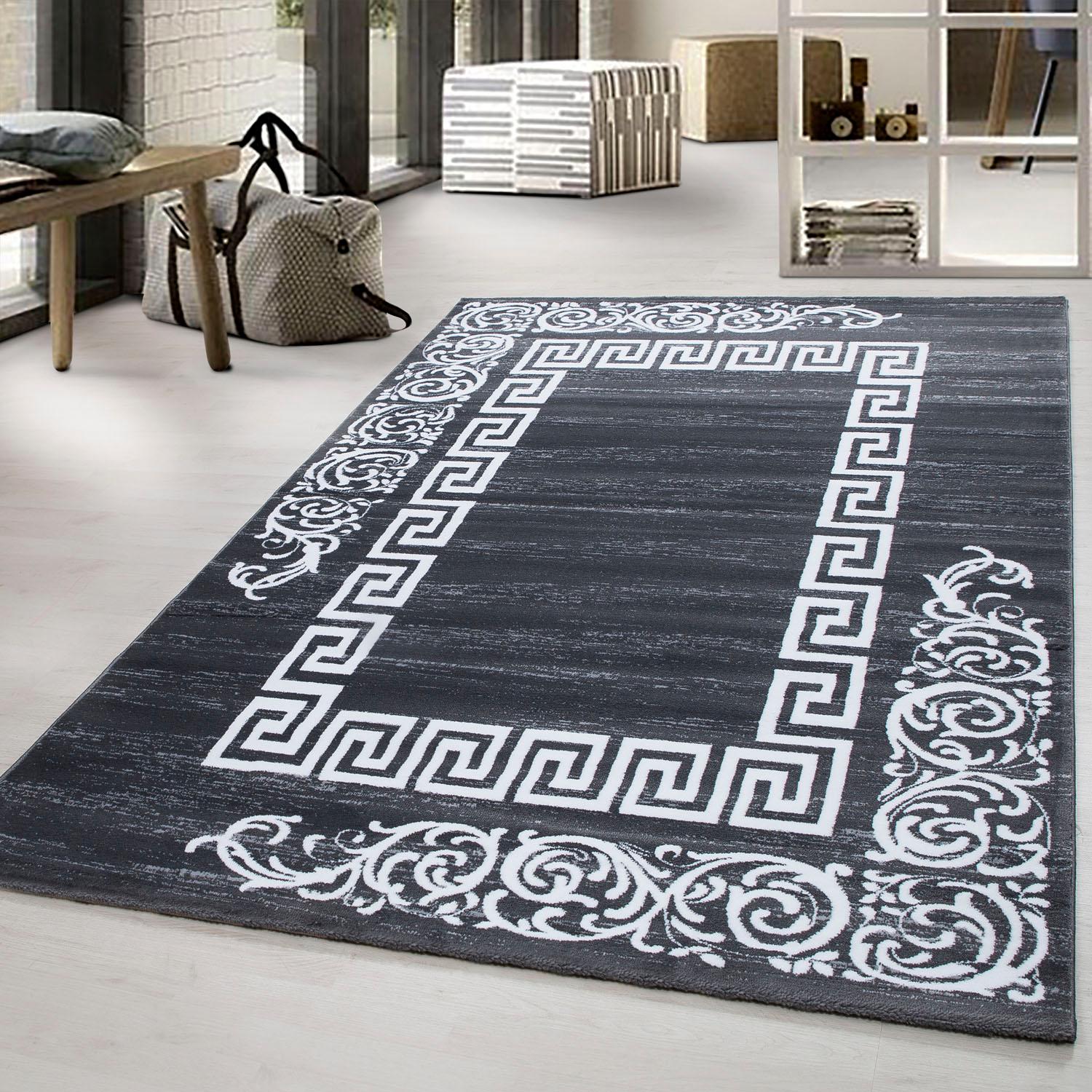 Ayyildiz Teppiche Teppich "Miami 6620, auch als Läufer erhältlich" rechteckig 12 mm Höhe Läufer, Kurzflor, orientalisches ausdrucksstarkes Design