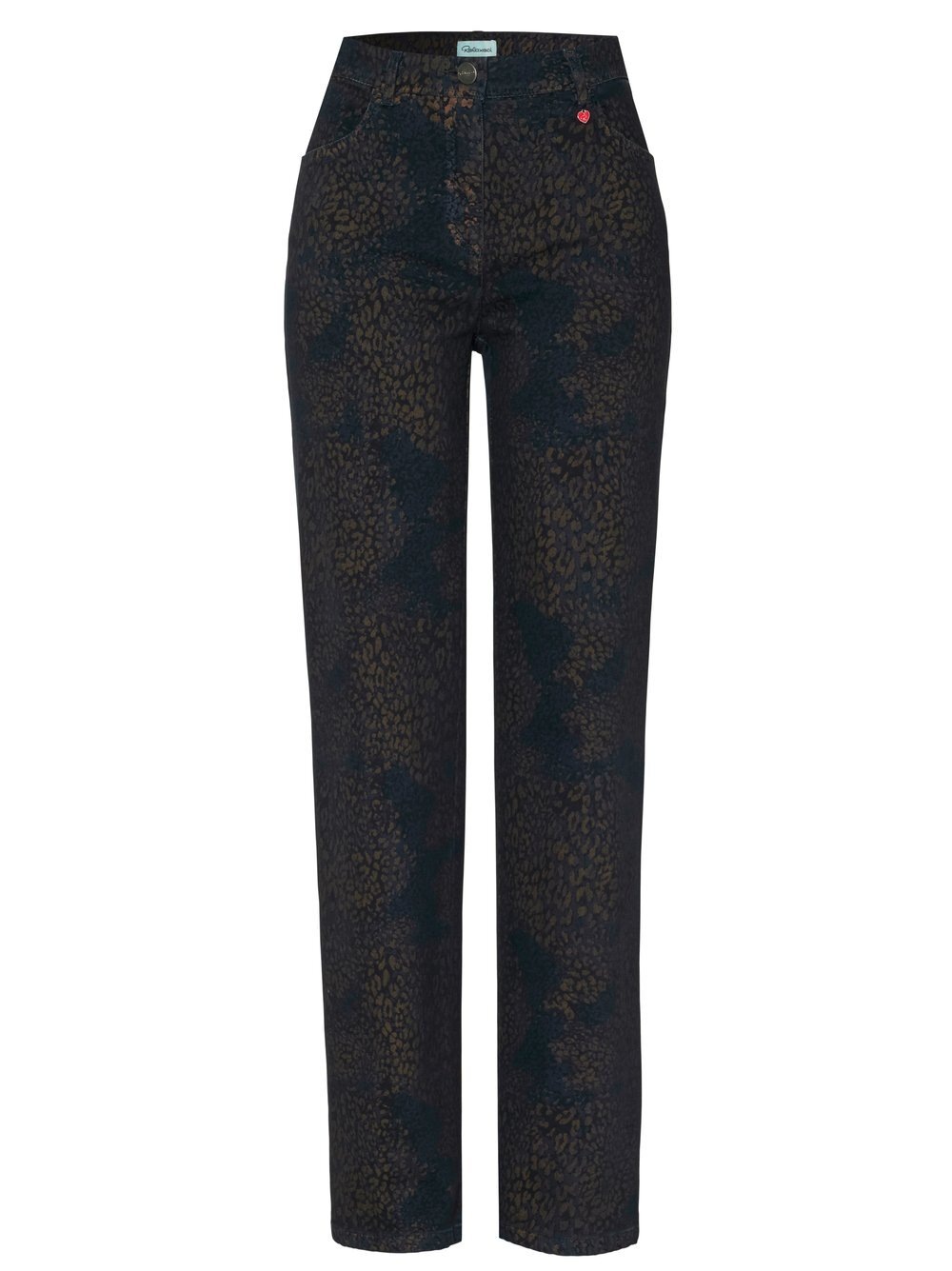 Relaxed Straight-Jeans »Meine beste Freundin« mit dezentem Leoprint