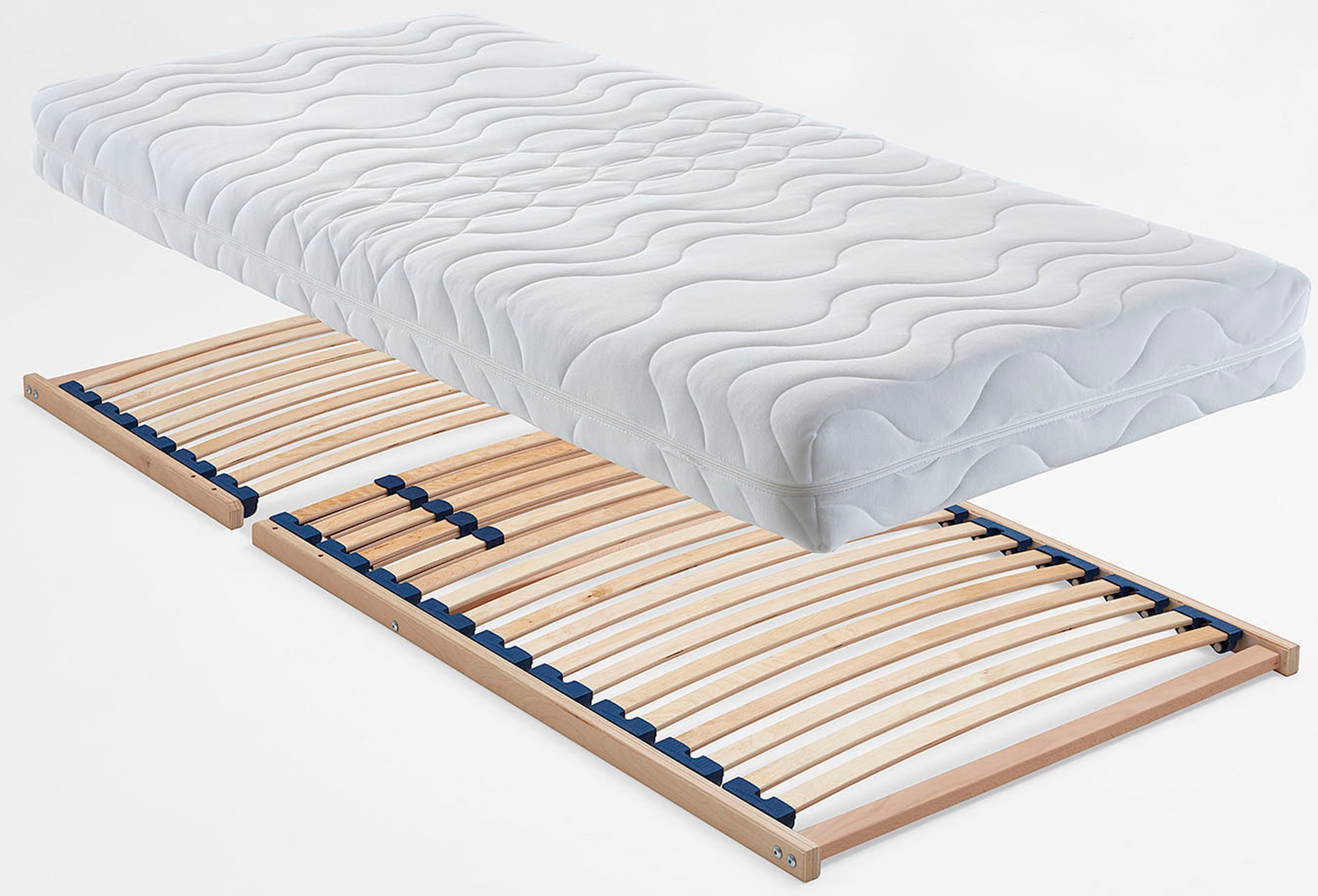 Polsterbett "Graz", grau, L:210cm, Bezug 100% Polyester, Polsterung: Polsterwatte, Material Gestell: gepolsterter Holzwerkstoff, WESTFALIA SCHLAFKOMFORT, Betten, Polsterbett, wahweise mit Stauraum, verschiedene Matratzenarten wählbar 6