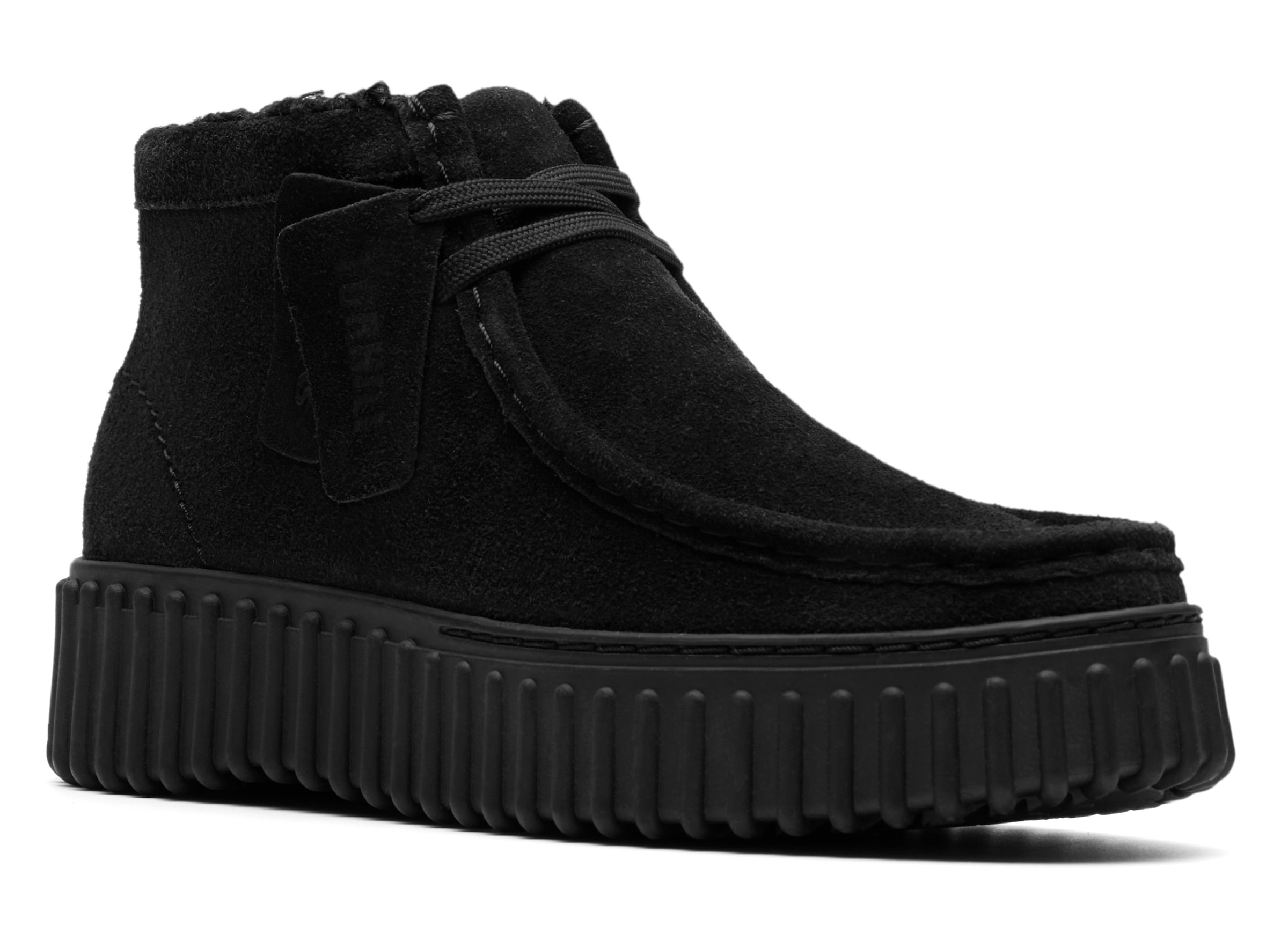 Clarks Winterboots »Torhill Moss«, Desert Boots, Winterboots mit markanter Laufsohle