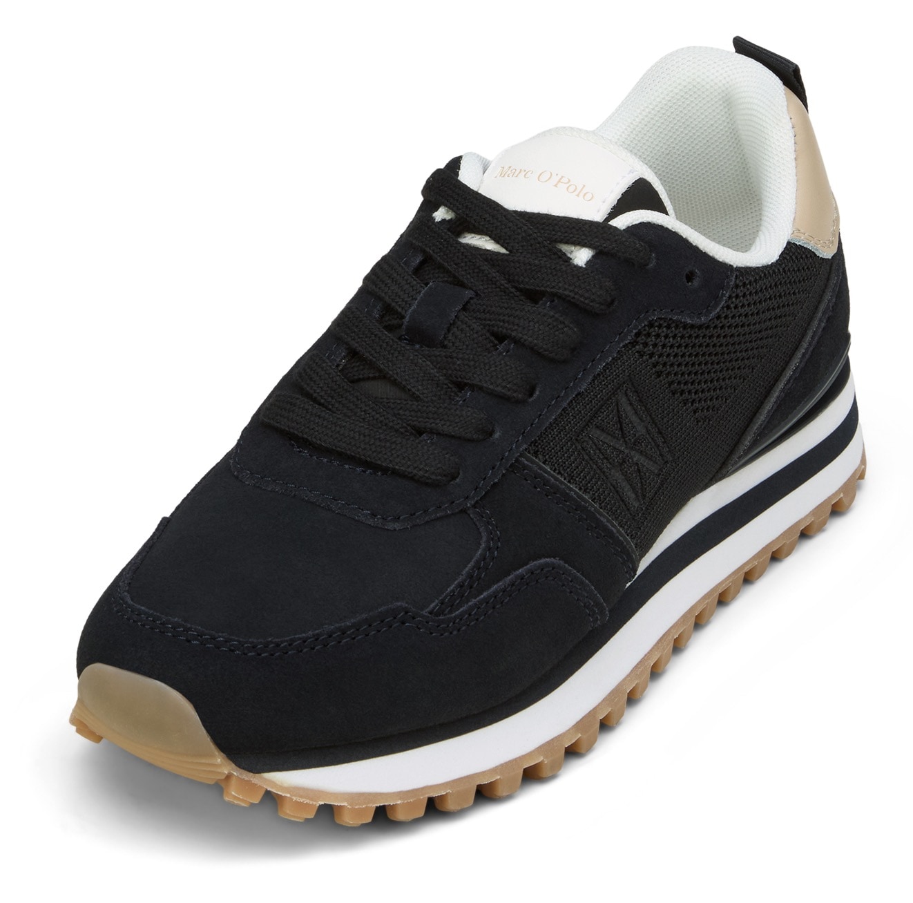 Marc O'Polo Sneaker »Bjorna«  Schnürschuh, Halbschuh, Freizeitsneaker mit Memory Foam Innensohle