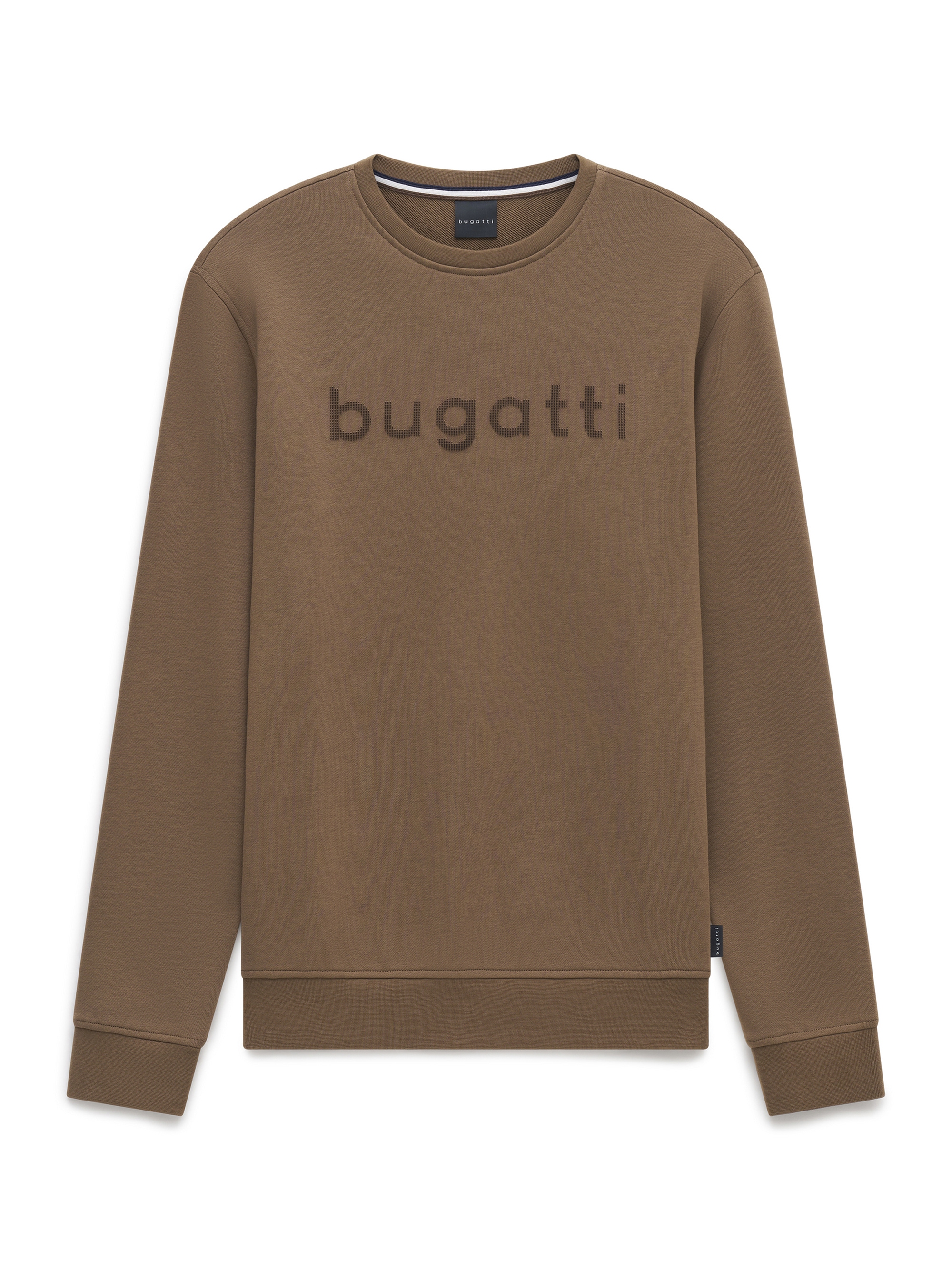 bugatti Sweatshirt »Modern Fit«, Modern Fit Baumwolle Rundhals
