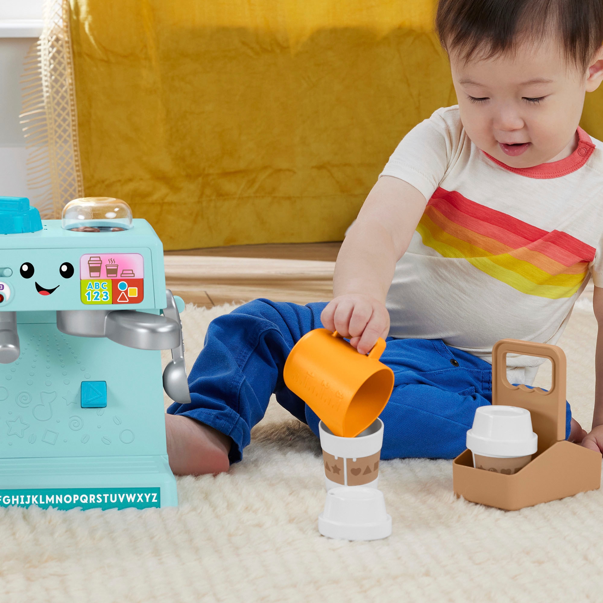 Fisher-Price® Kinder-Kaffeemaschine »Lernspaß, Mein Barista-Set«