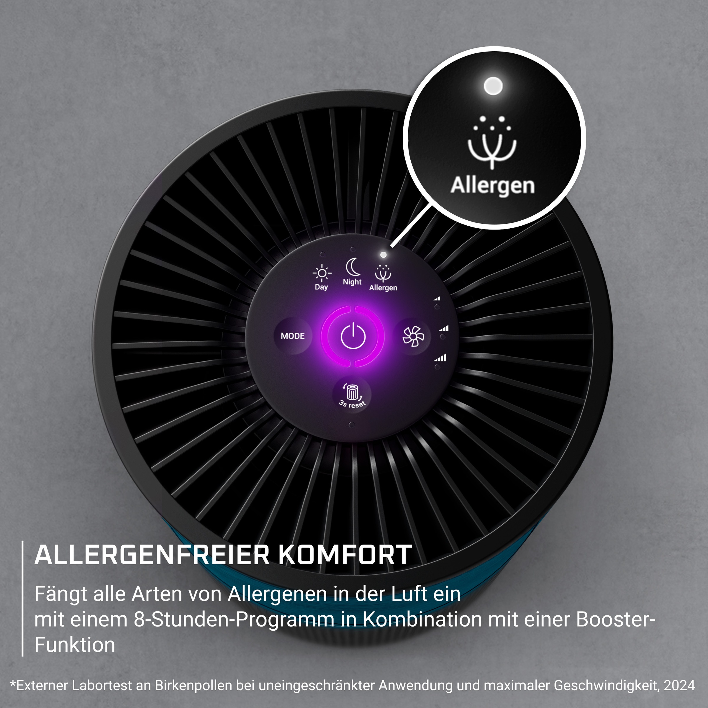 Rowenta Luftreiniger »Pure Air Compact« für 52 qm Räume bis 52 m², 3-in-1 Filterung, Echtzeit-Luftqualitätsanzeige
