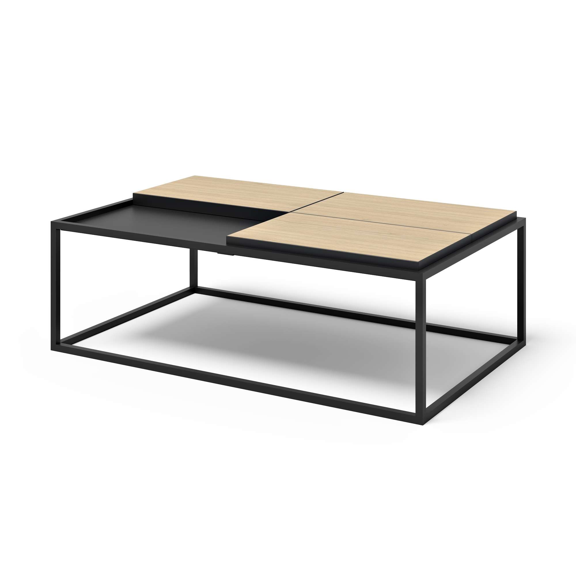 TemaHome Couchtisch »Douro Sofatisch, Wohnzimmertisch, Kaffeetisch,«, mit Metallgestell, Breite 120 cm, mit 3 oder 4 kleine tischplatten