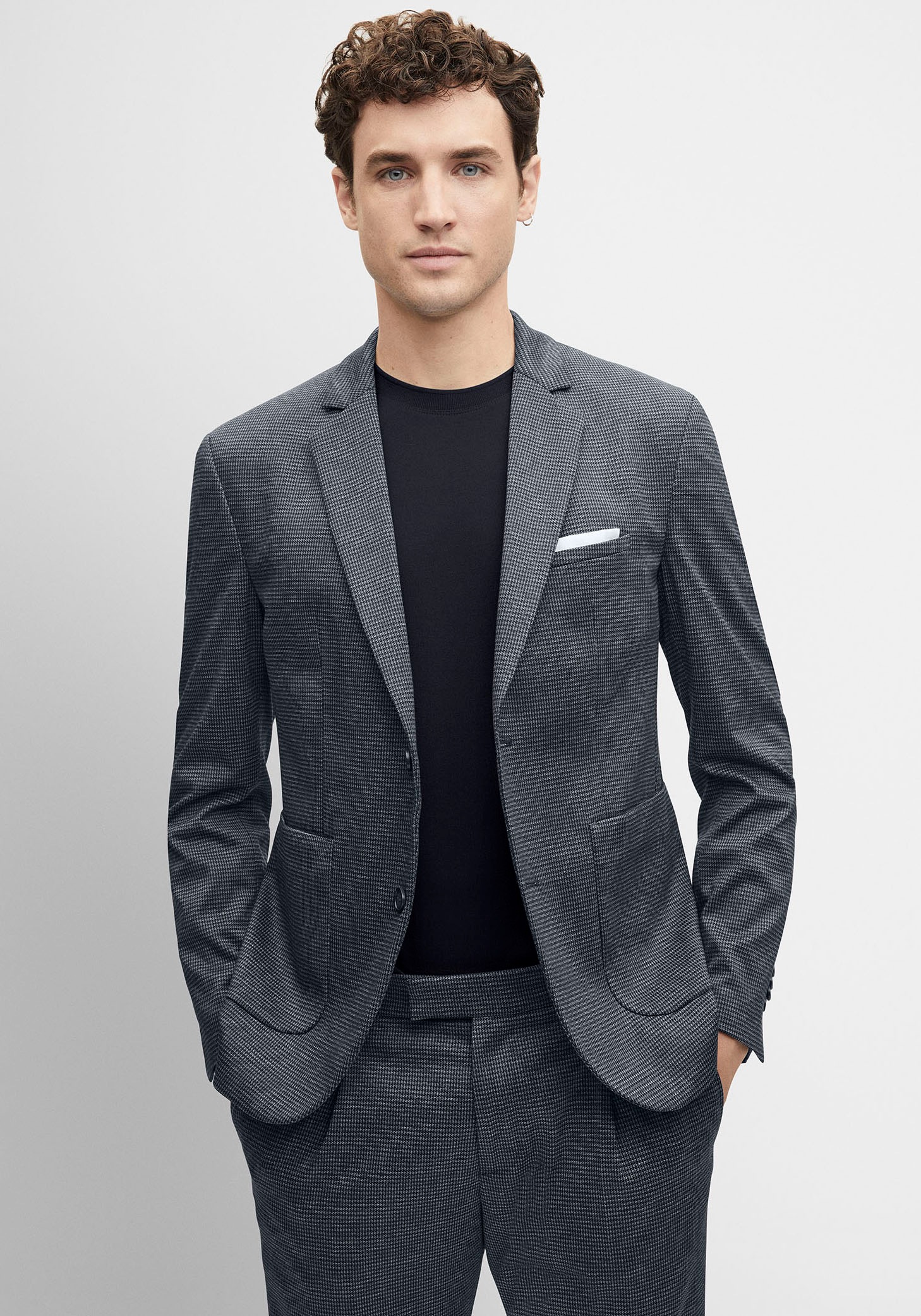 Cinque Baukastensakko "CIDATA" in dezentem Muster, Regular Fit günstig online kaufen