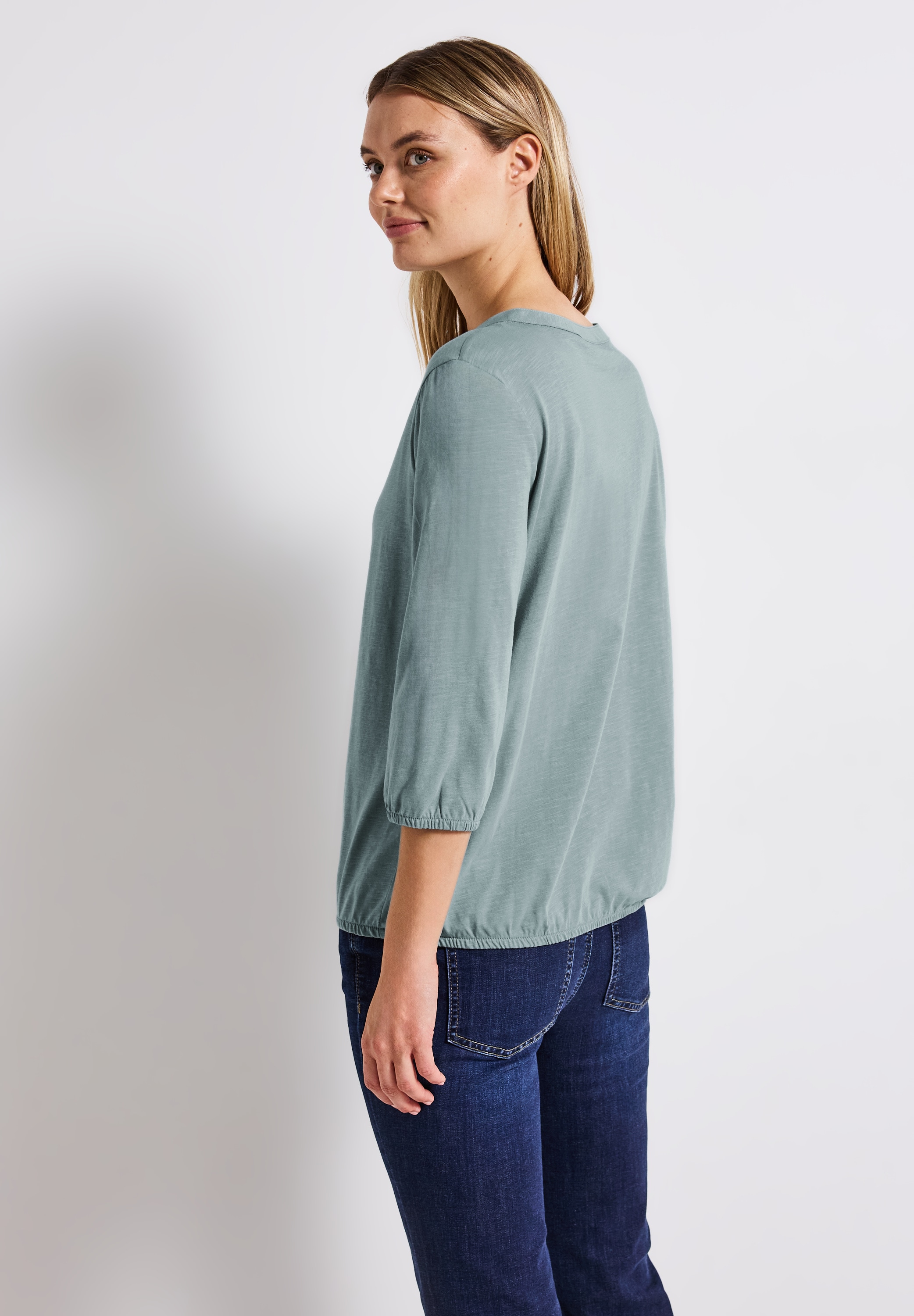 STREET ONE T-Shirt, aus reiner Baumwolle