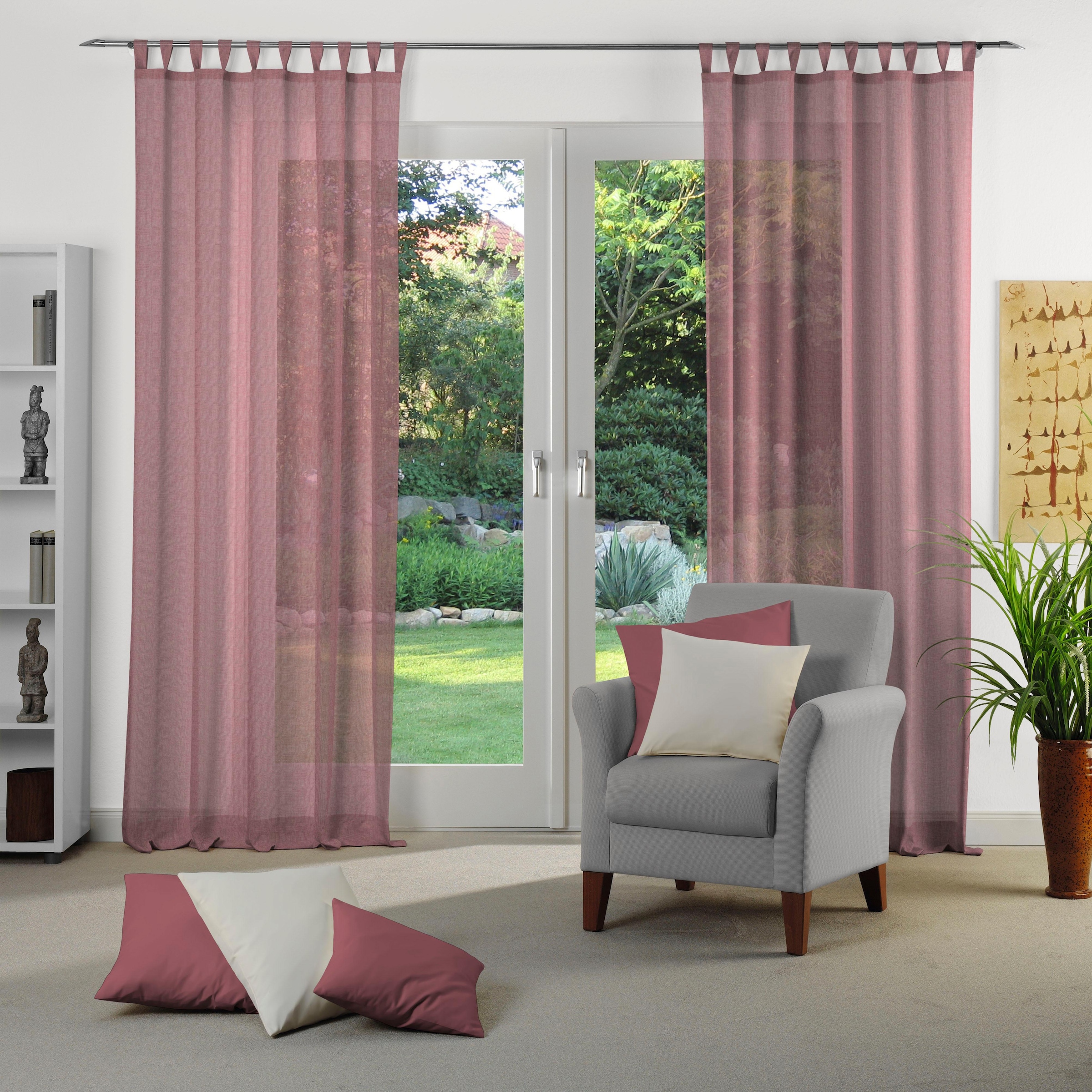 Wirth Vorhang "Sunday" Schlaufen 1 Stk. tlg. günstig online kaufen