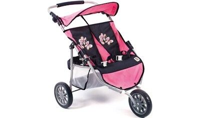 CHIC2000 Puppen-Zwillingsbuggy »Jogger, Pink Checker« kaufen