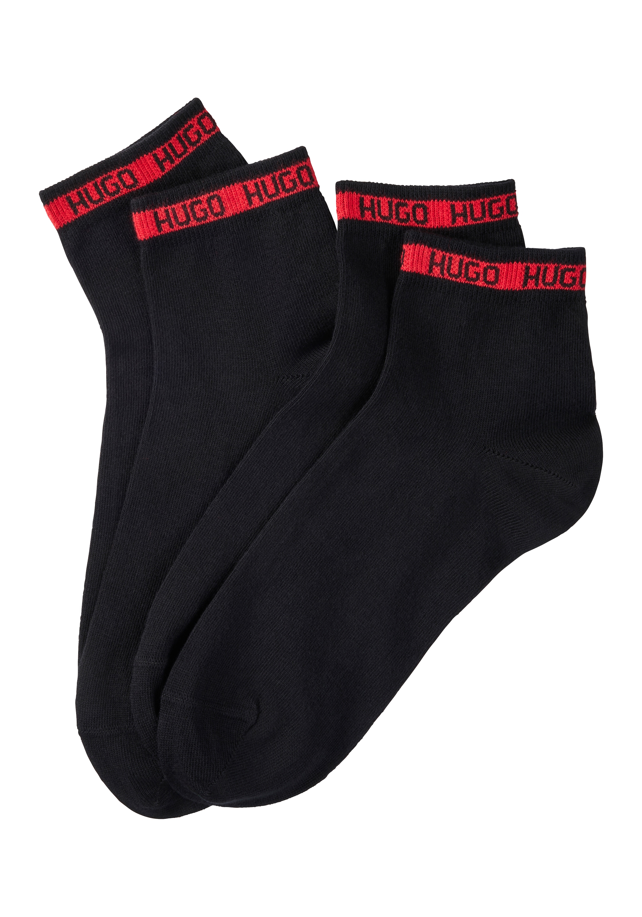 HUGO Underwear Freizeitsocken "2P SH TAPE CC 102", (Packung, 2er-Pack), mit günstig online kaufen