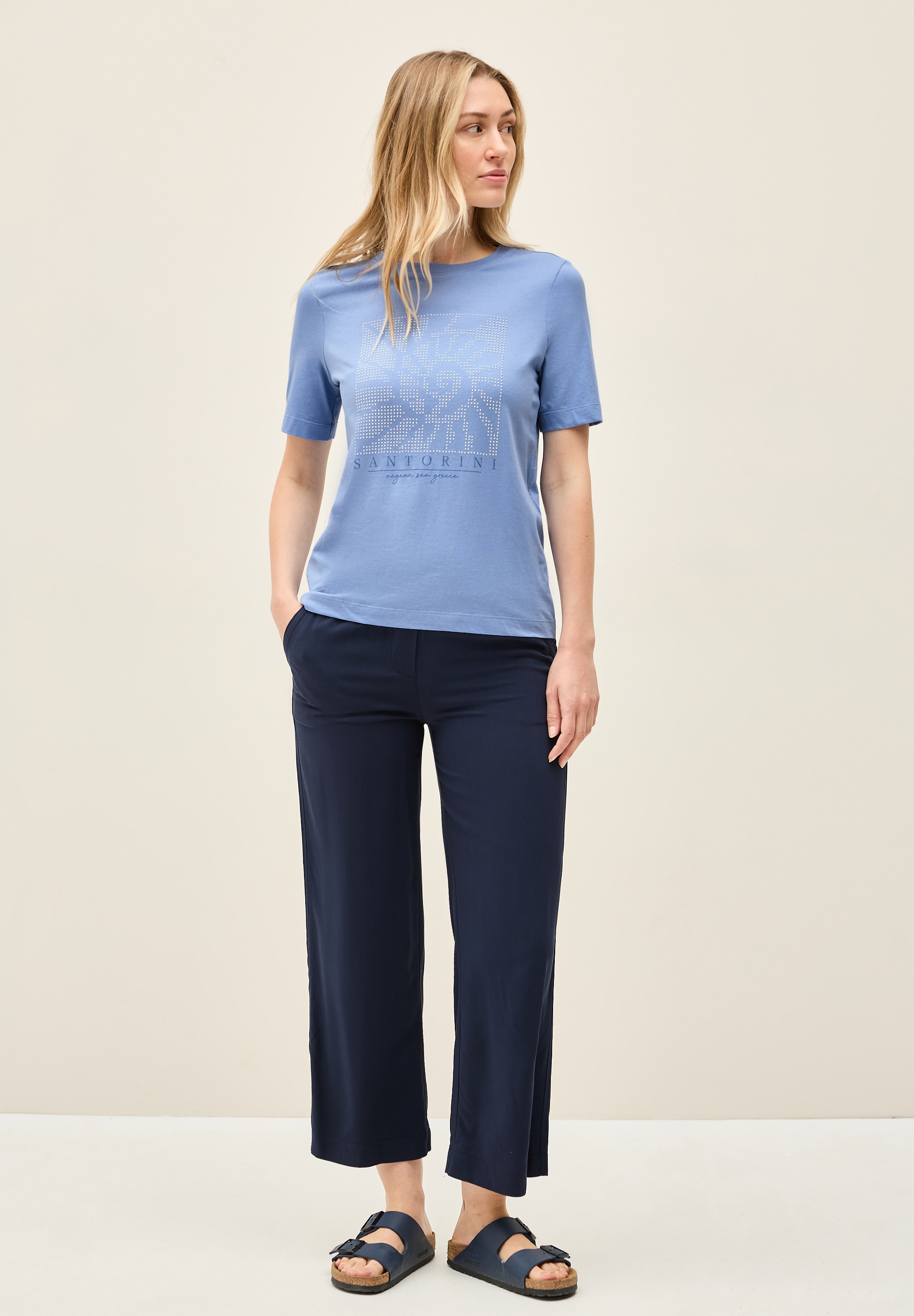 Thumbnail - Cecil Print-Shirt Feel Good Fit