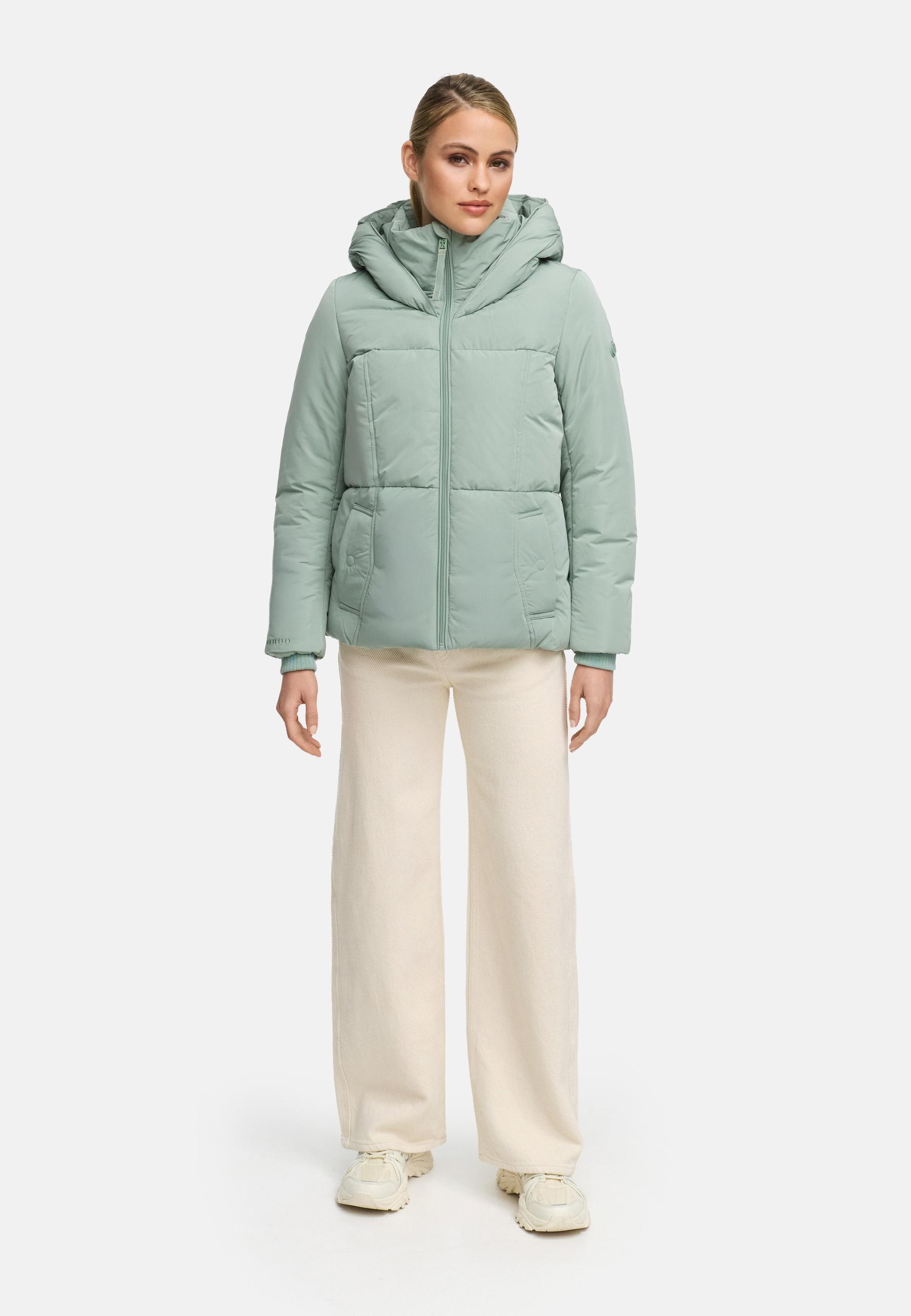 Navahoo Winterjacke »Flüsterfee 14«, mit Kapuze, Winter Steppjacke mit Kapuze