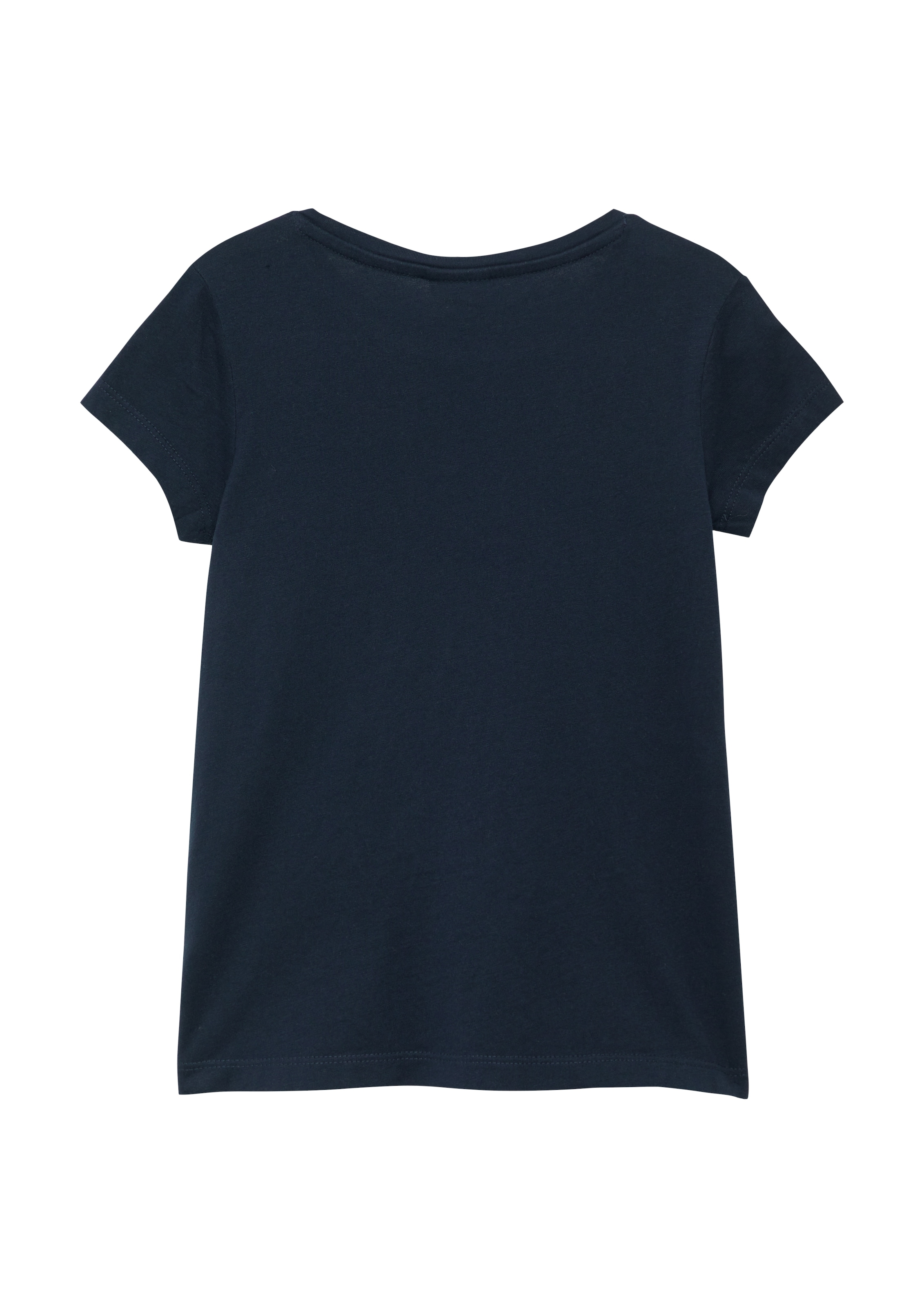 s.Oliver Junior T-Shirt, mit Frontprint und Pailletten
