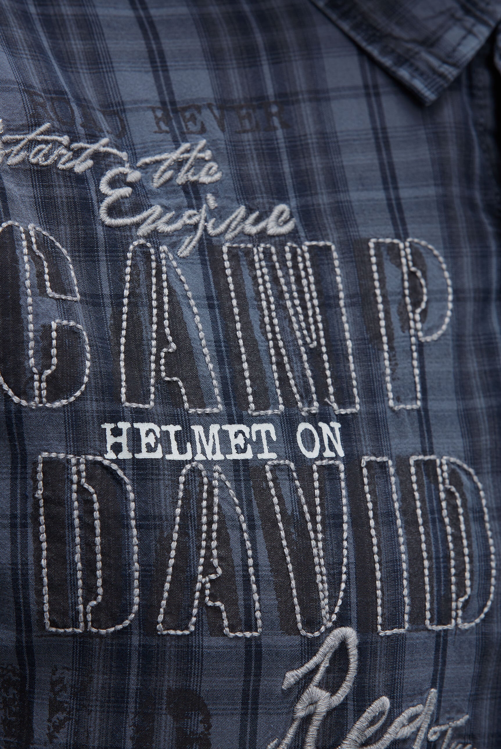 CAMP DAVID Langarmhemd mit Brusttasche