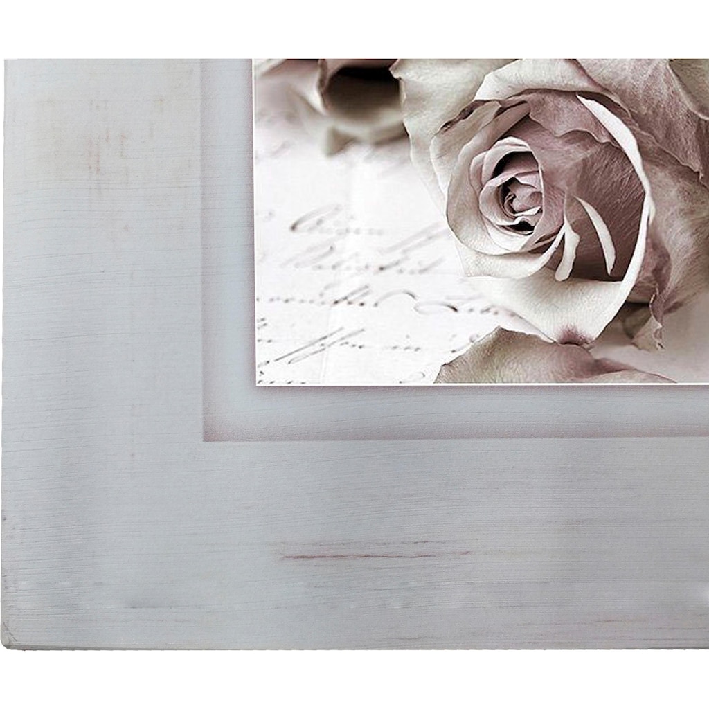 Home affaire Holzbild »Rosen«