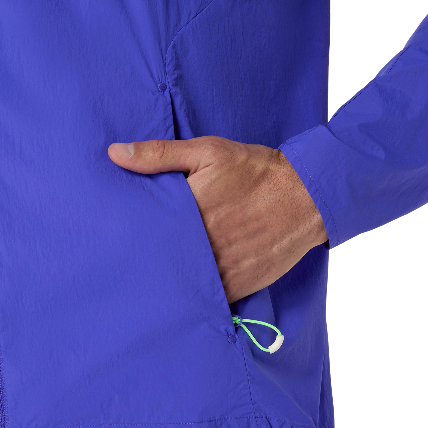 Asics Laufjacke »ROAD PACKABLE JACKET« mit Kapuze Übergangsjacke