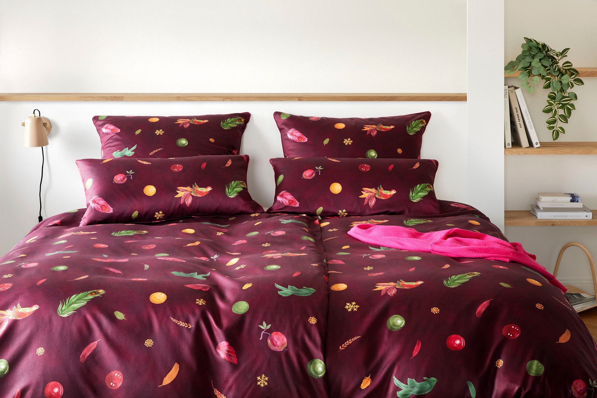 Elegante Bettwäsche »Noel«, angenehmes Hautgefühl