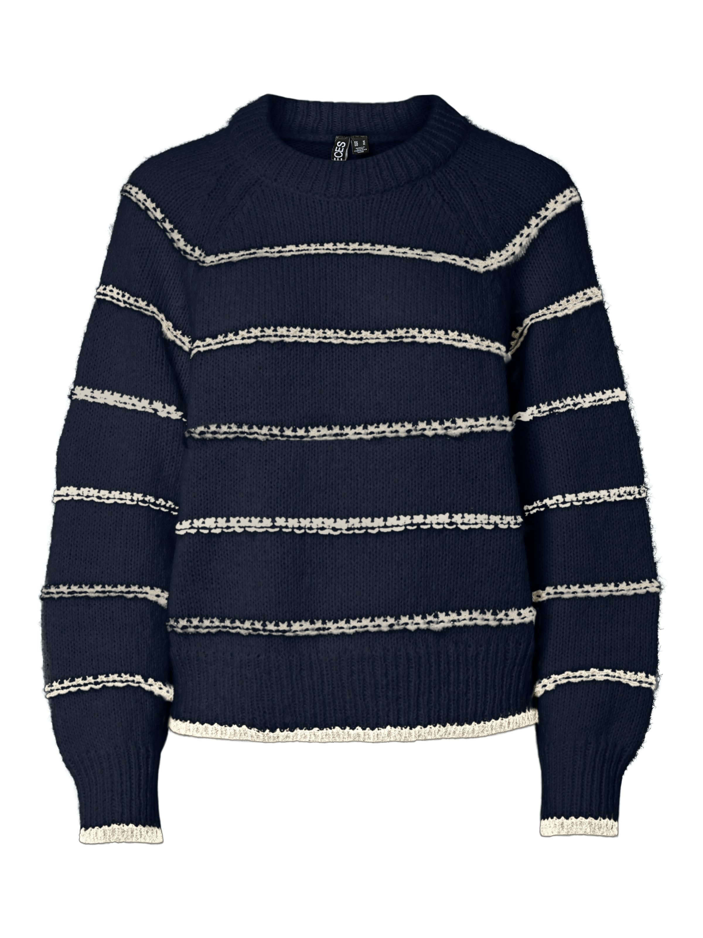 pieces Strickpullover "PCNELIA LS O-NECK KNIT NOOS BC" günstig online kaufen