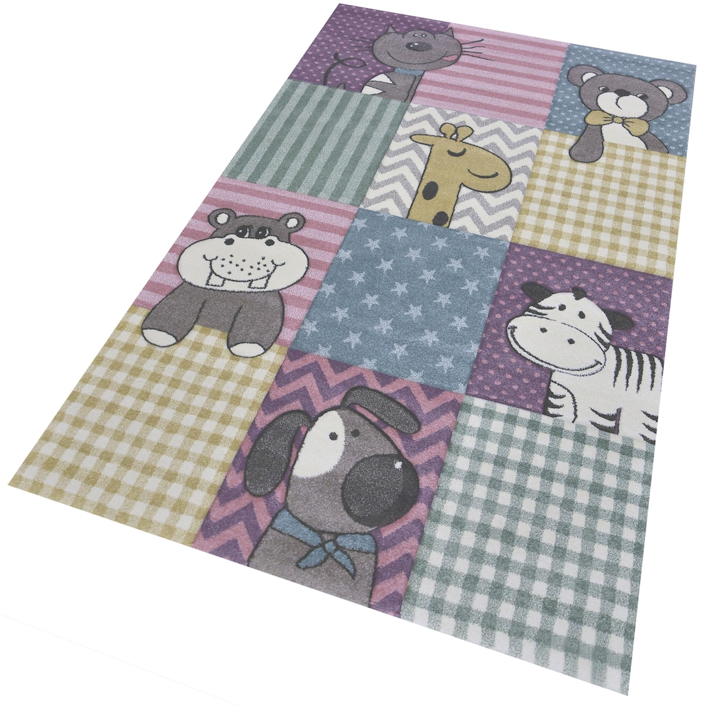 merinos Kinderteppich »Pastel Kids 21906«, rechteckig