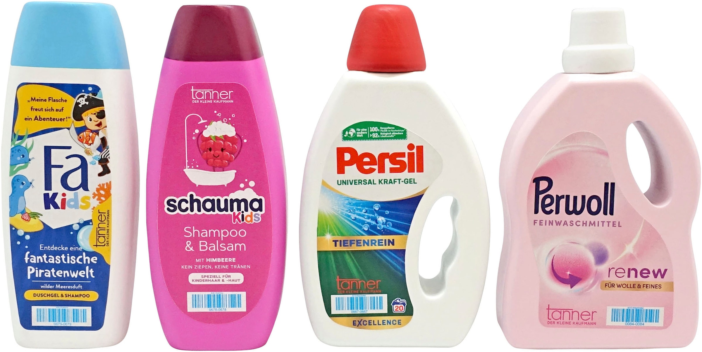 Tanner Kaufladensortiment »Henkel-Set mit 4 Markenminiaturen«, (4 tlg.), aus Holz; FSC® schützt Wald weltweit