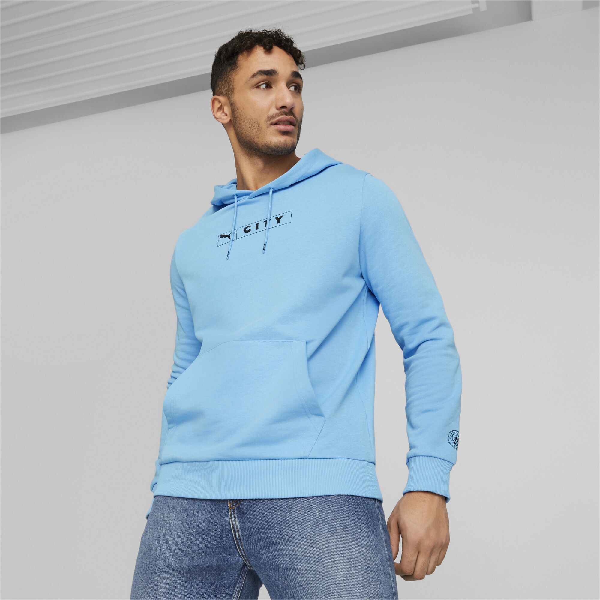 PUMA Sweatshirt »Manchester City F.C. ftblLegacy Hoodie Herren«