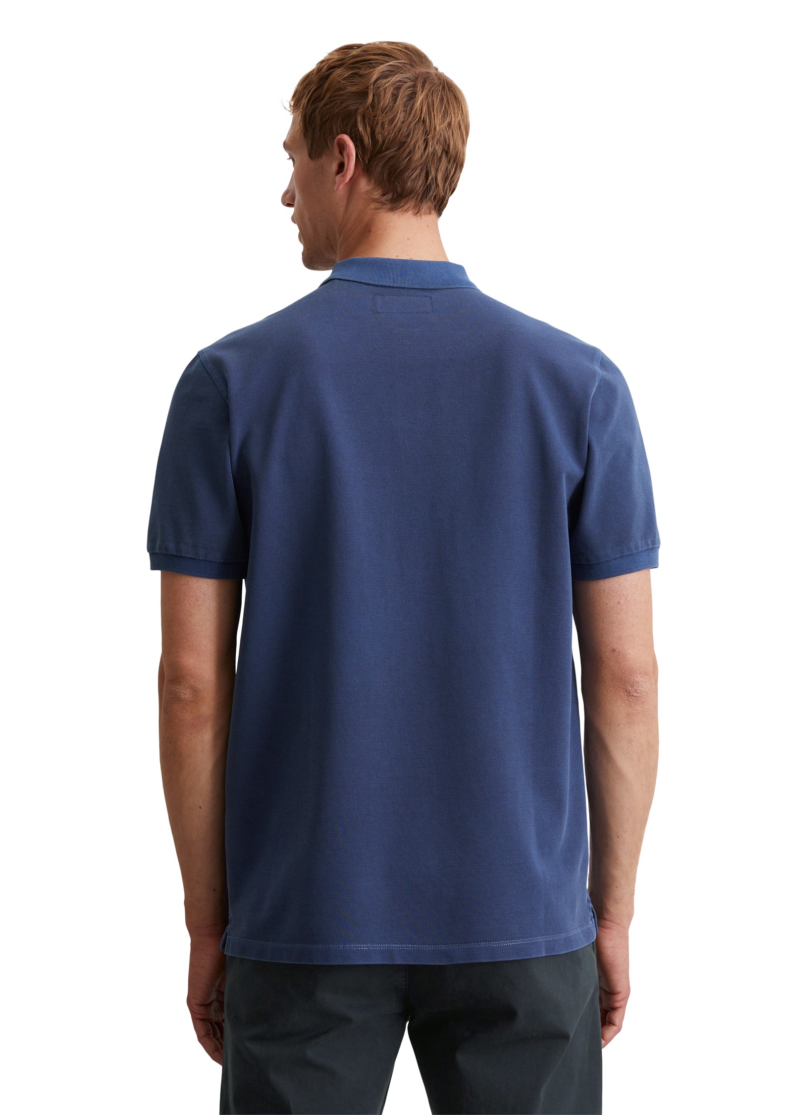 Marc O'Polo Poloshirt, (MOP casual men POLOshirt), aus Pique