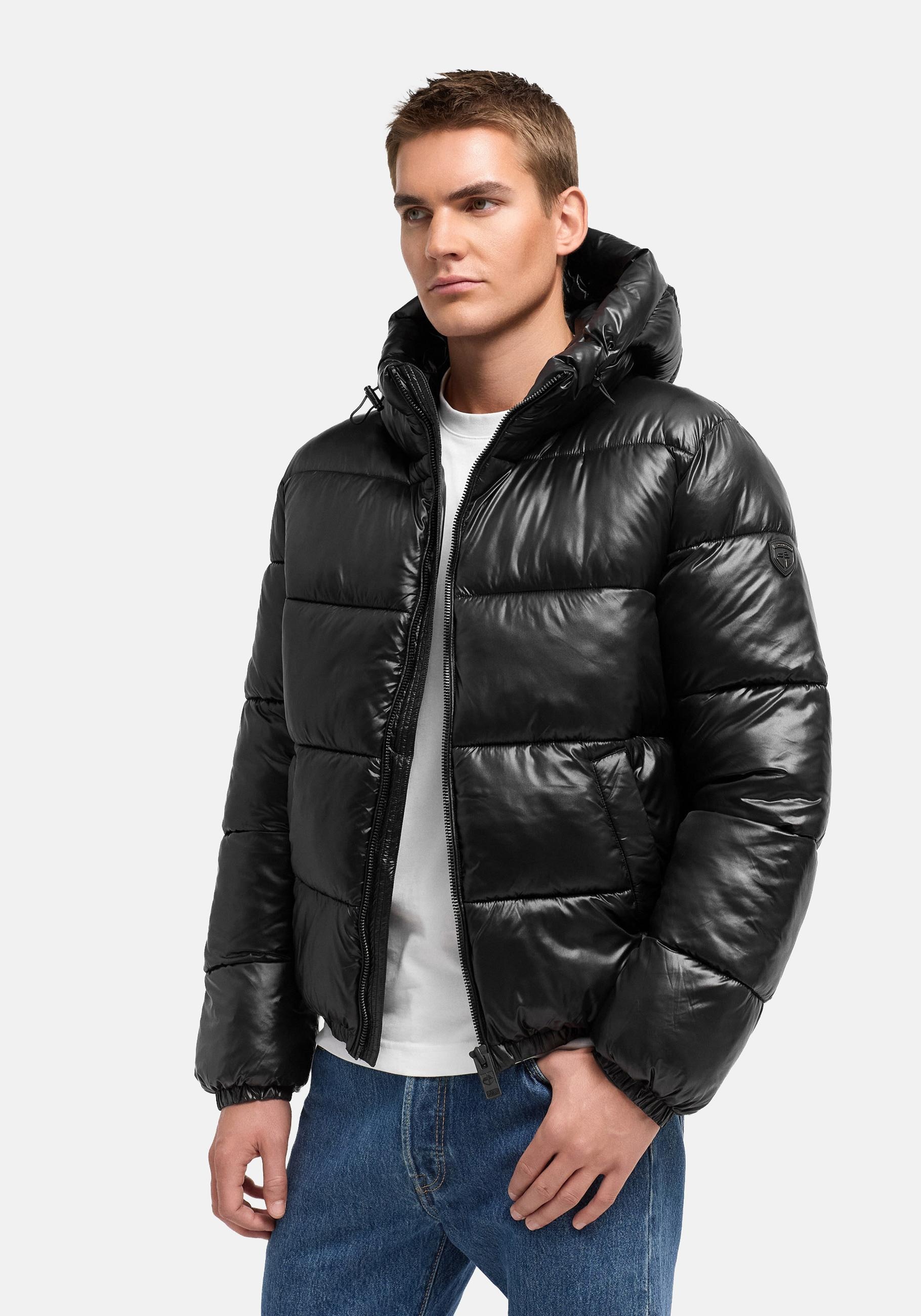 Stone Harbour Outdoorjacke "Tanioos XX" mit Kapuze Warme Herren Steppjacke mit verstellbarer Kapuze